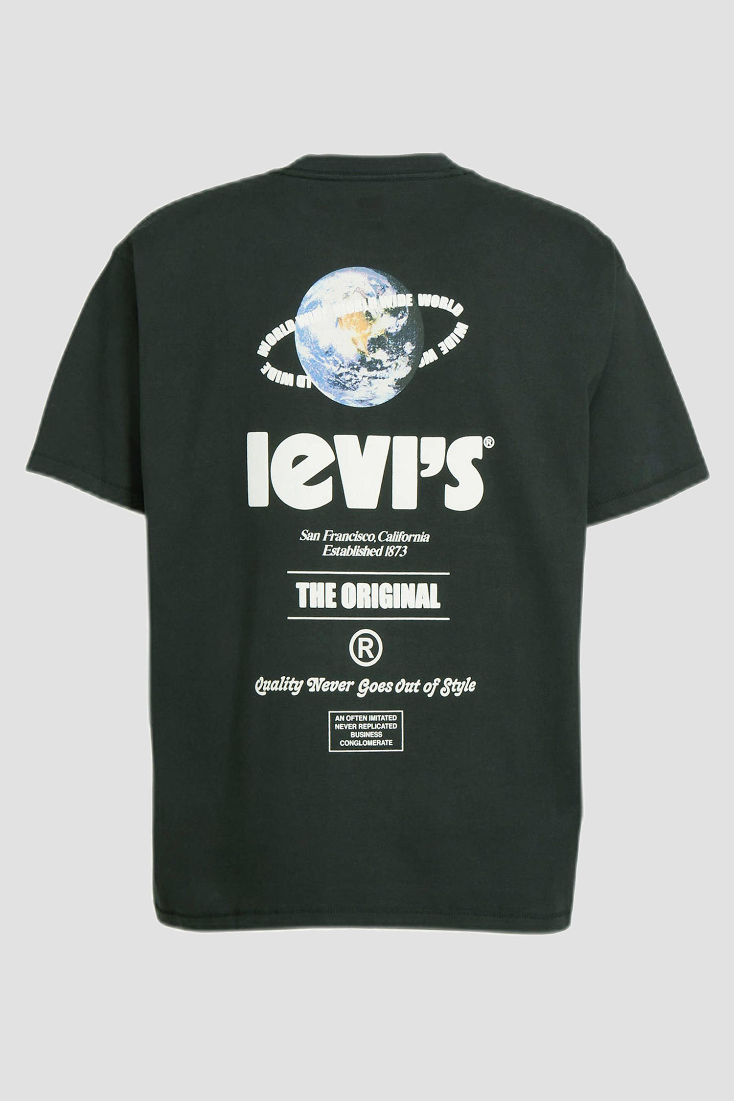 Мужская черная футболка Levi’s® 87373;0048 — Ultrashop