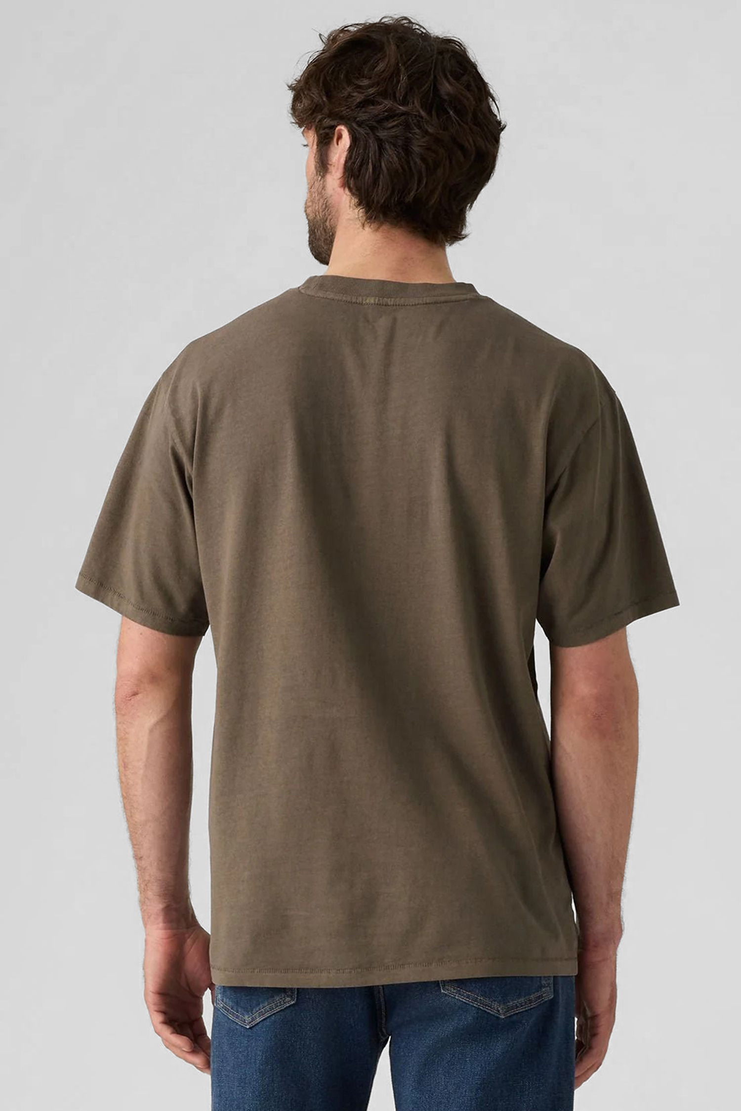 Мужская коричневая футболка Levi’s® A0637;0175