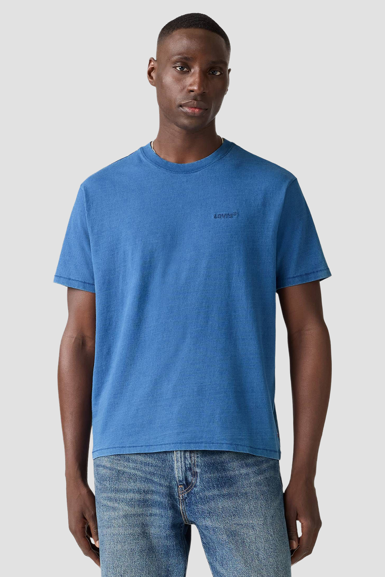 Мужская синяя футболка Levi’s® A0637;0173