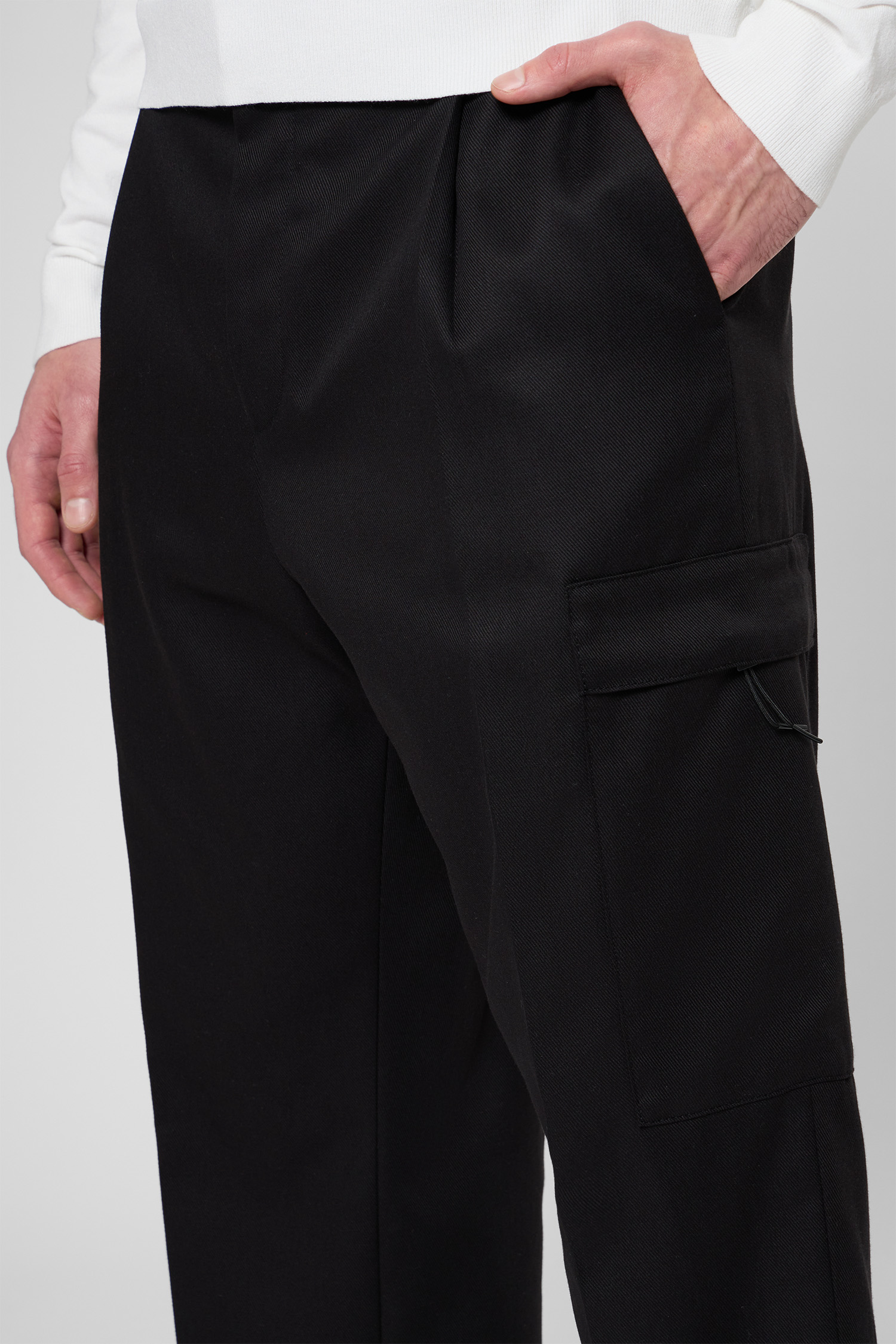 Мужские черные карго HUGO 50555826;001