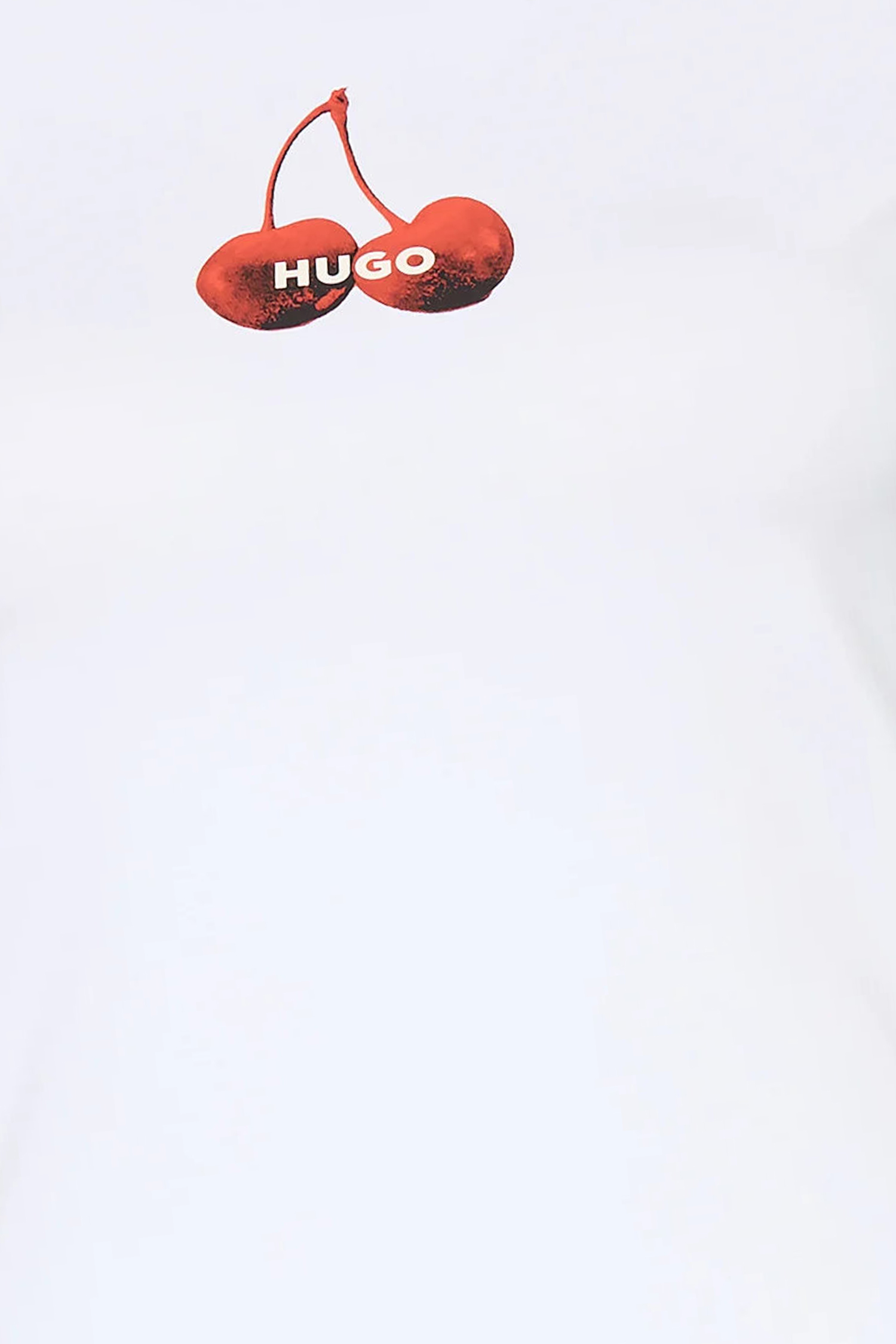 Женская белая футболка HUGO BLUE 50572624;100