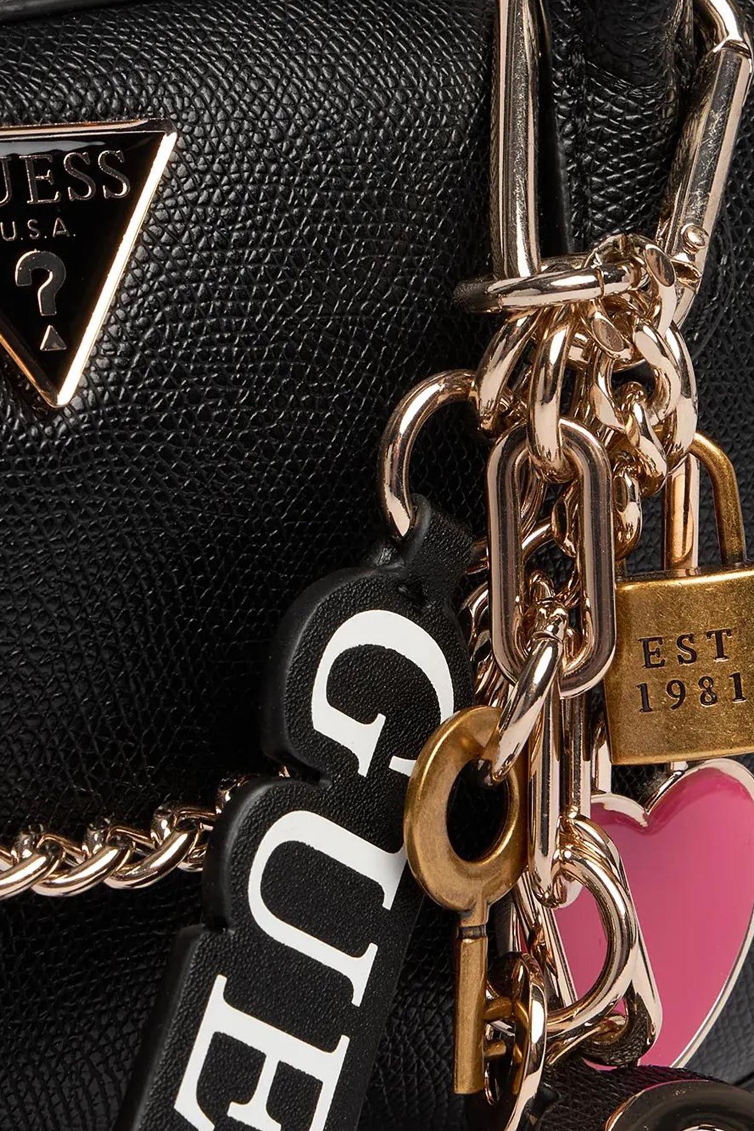 Жіноча чорна сумка Guess HWBG98.99050;BLA