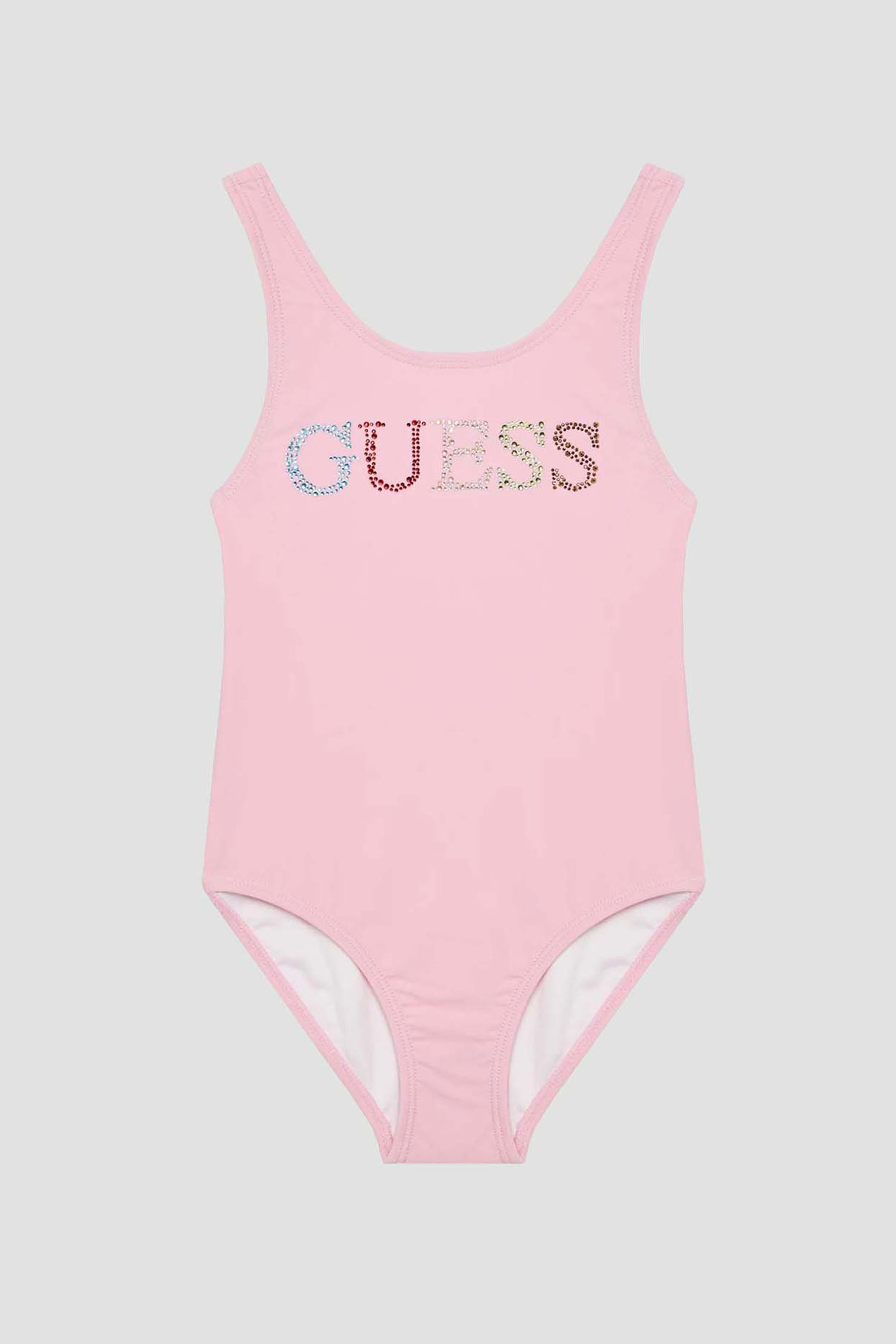 Детский розовый купальник Guеss Kids J5GZ01.KCA60;G66G