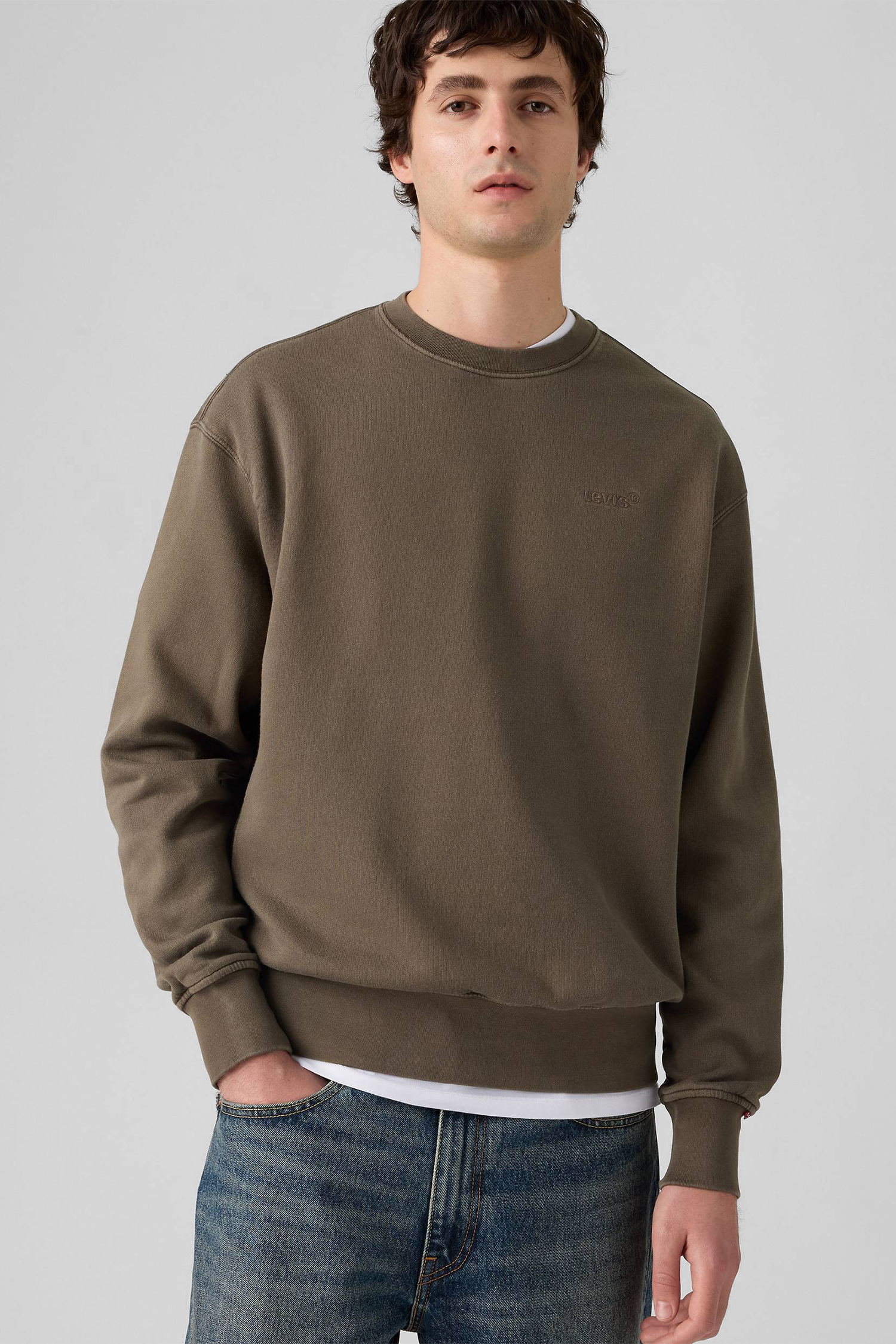 Мужской коричневый свитшот Levi’s® A9244;0034