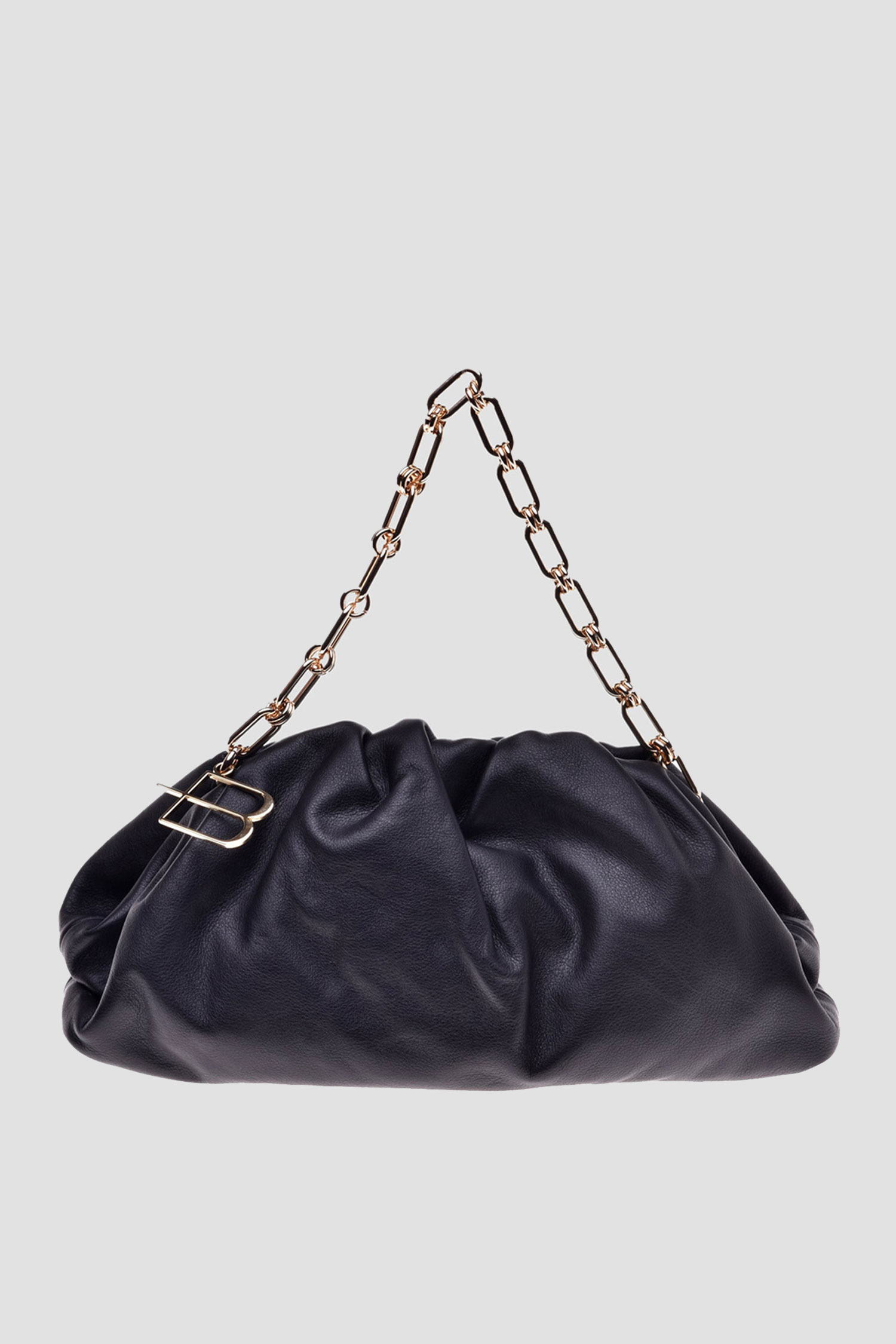 Женская черная кожаная сумка Baldinini B4E013XXVITE;0000