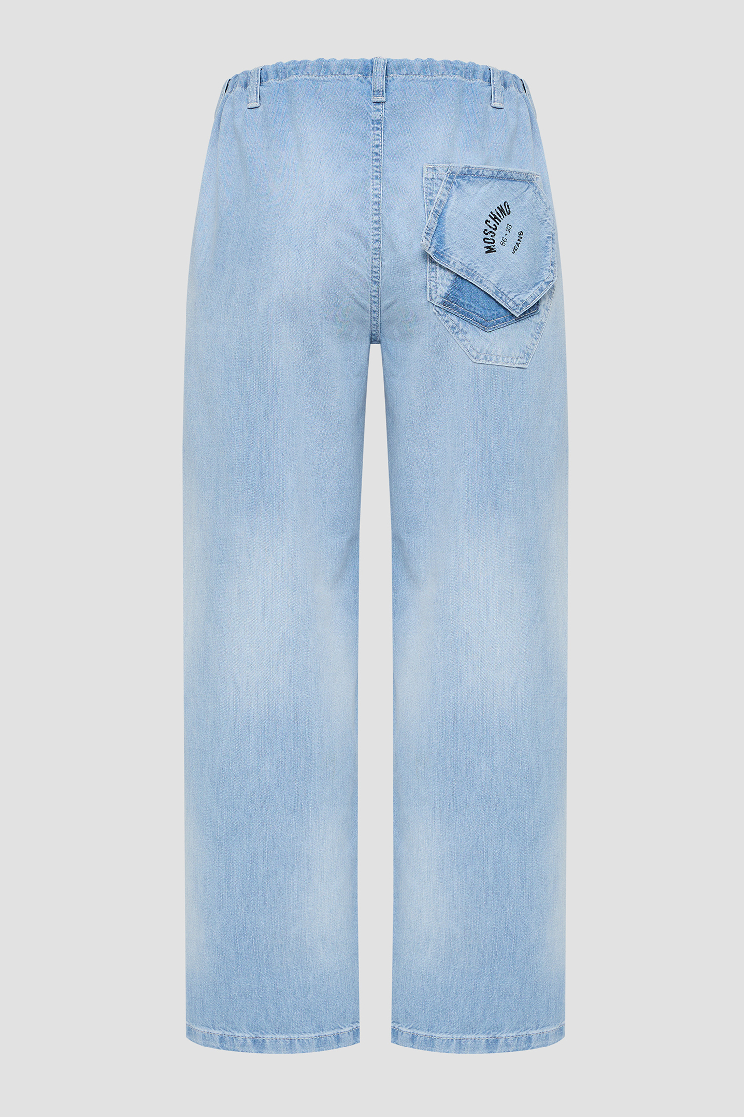Женские голубые джинсы Moschino A0314.3216;1306