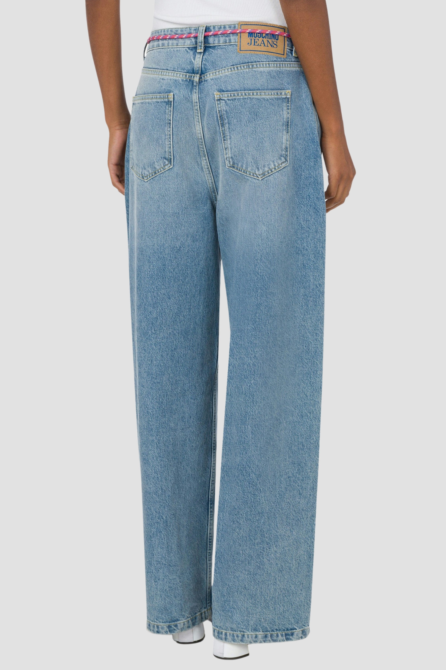 Женские голубые джинсы Moschino A0314.3217;1295