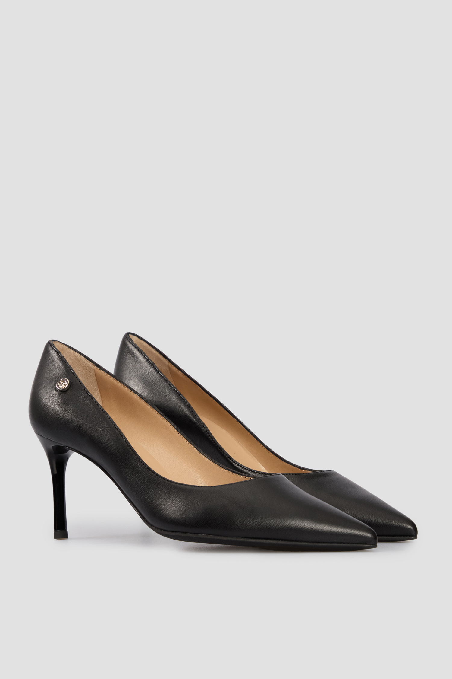 Жіночі чорні шкіряні човники BALDININI D5B071P7NAPP;0000