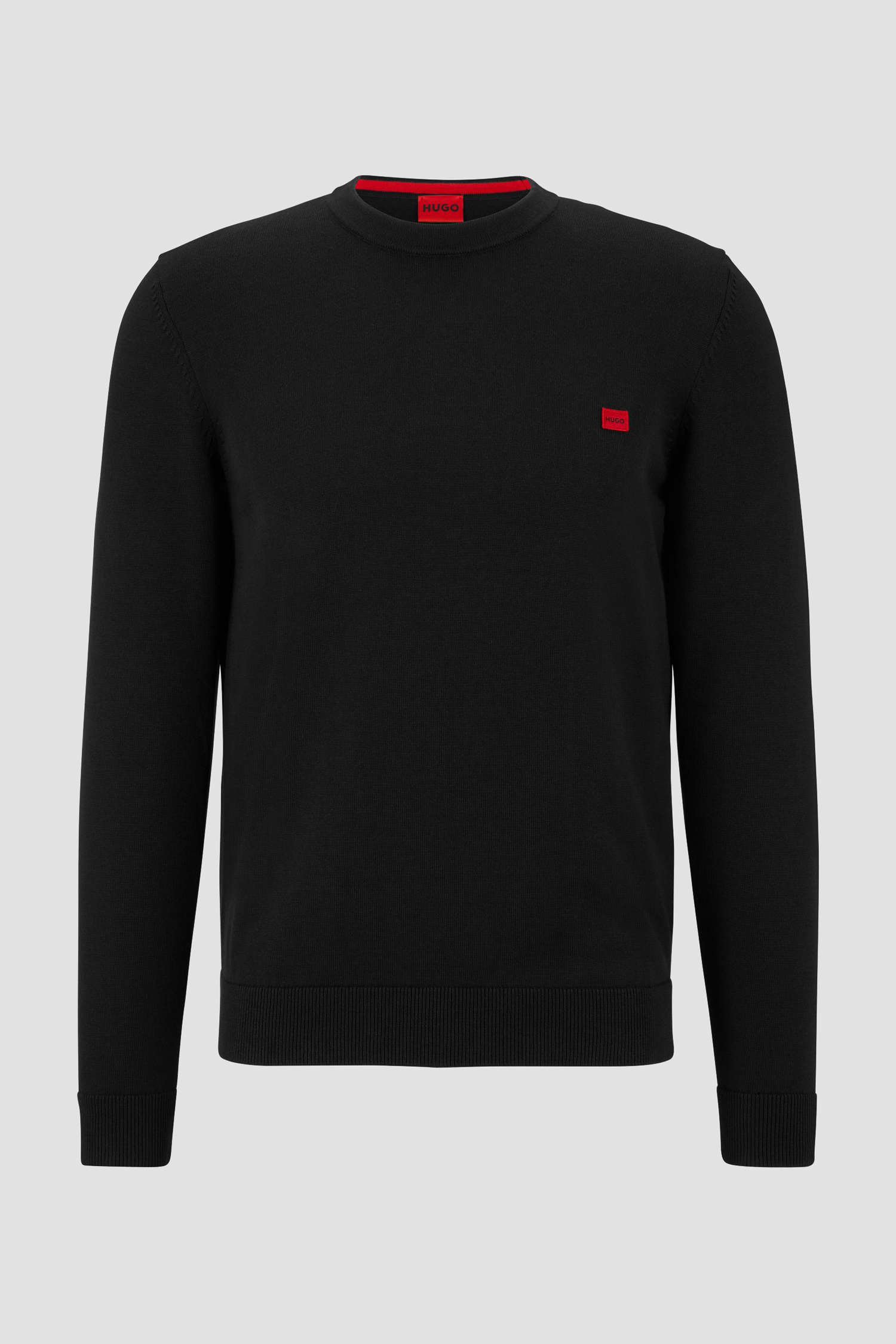 Мужской черный свитшот HUGO 50475083;001