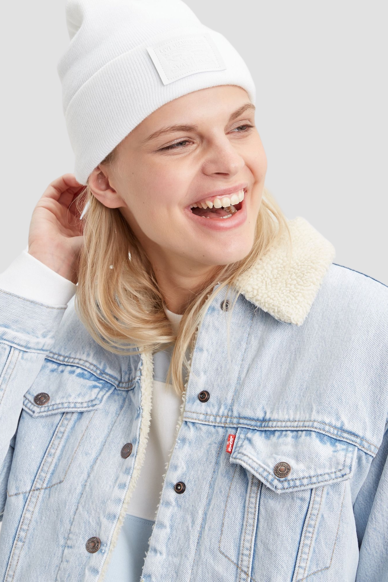 Жіноча блакитна джинсова куртка Levi’s® 36137;0031