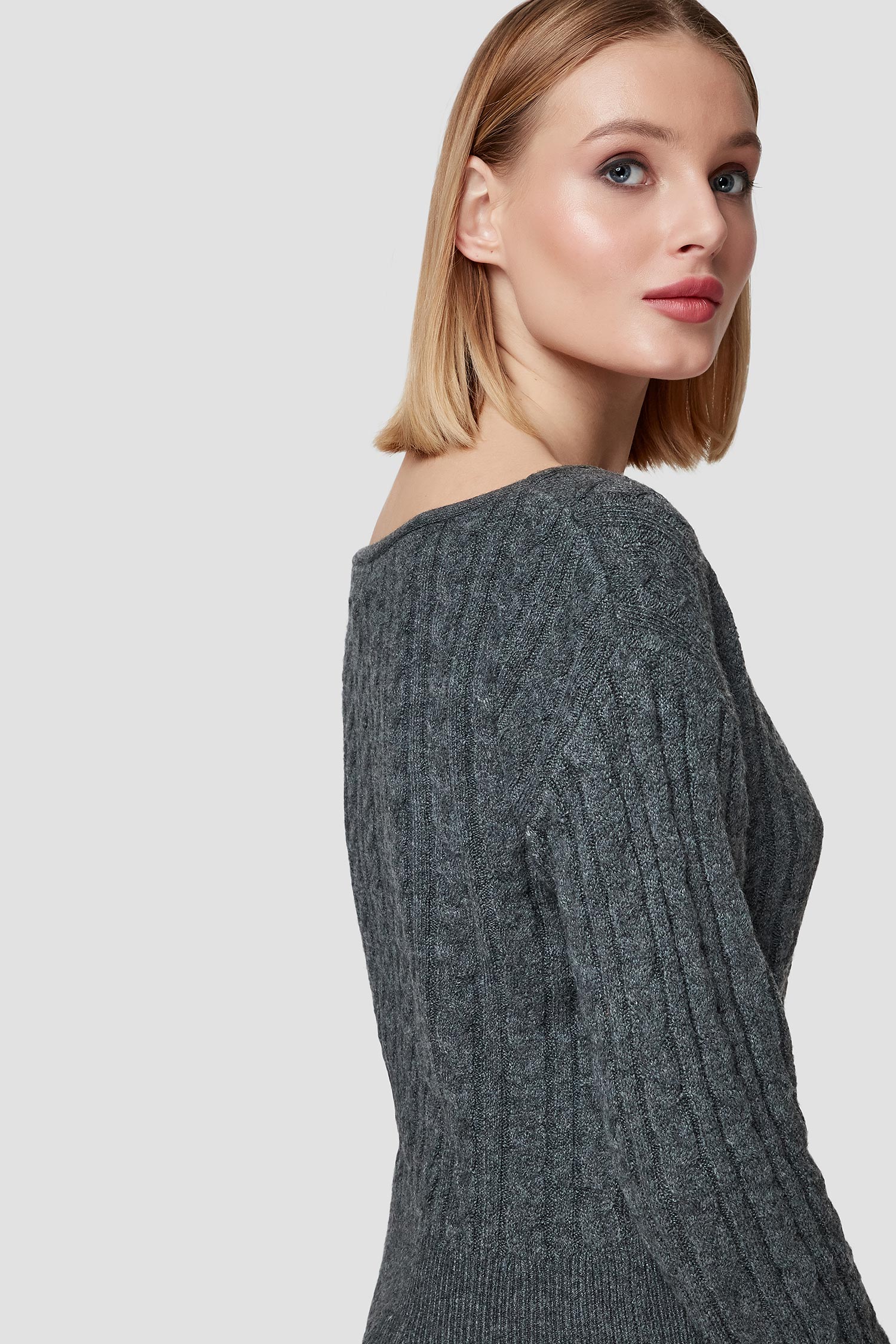 Женский серый джемпер Guess W1BR06.Z2QA0;F9G2