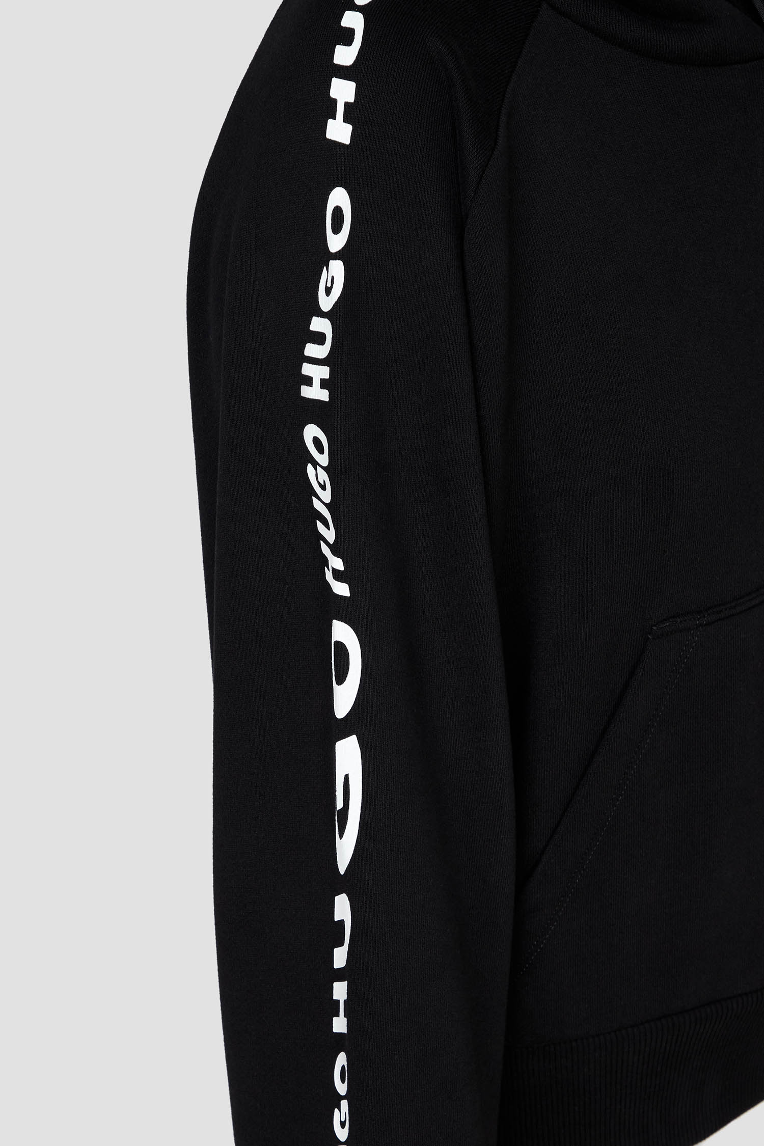 Женское черное худи HUGO 50502474;001