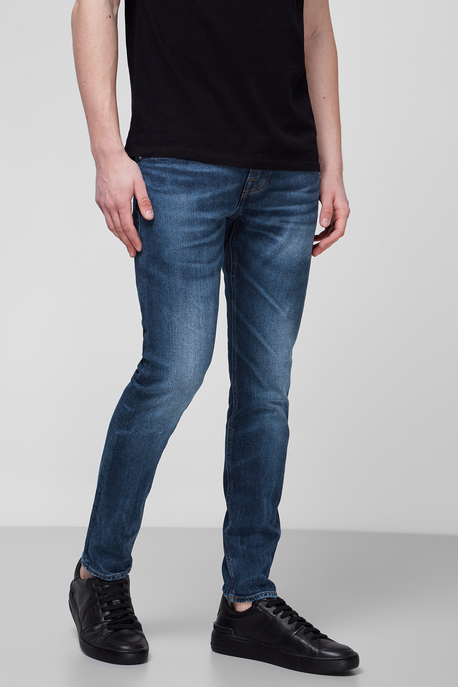 Темно-синие джинсы для парней Guess M1RA27.D46X5;WTLD