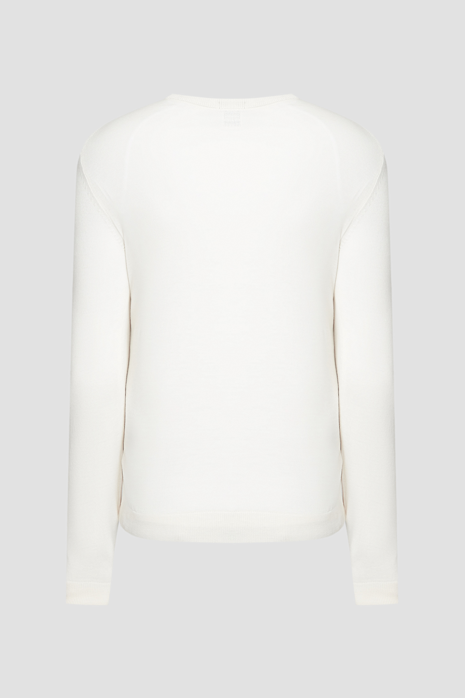 Чоловічий білий вовняний джемпер BOSS 50468239;131