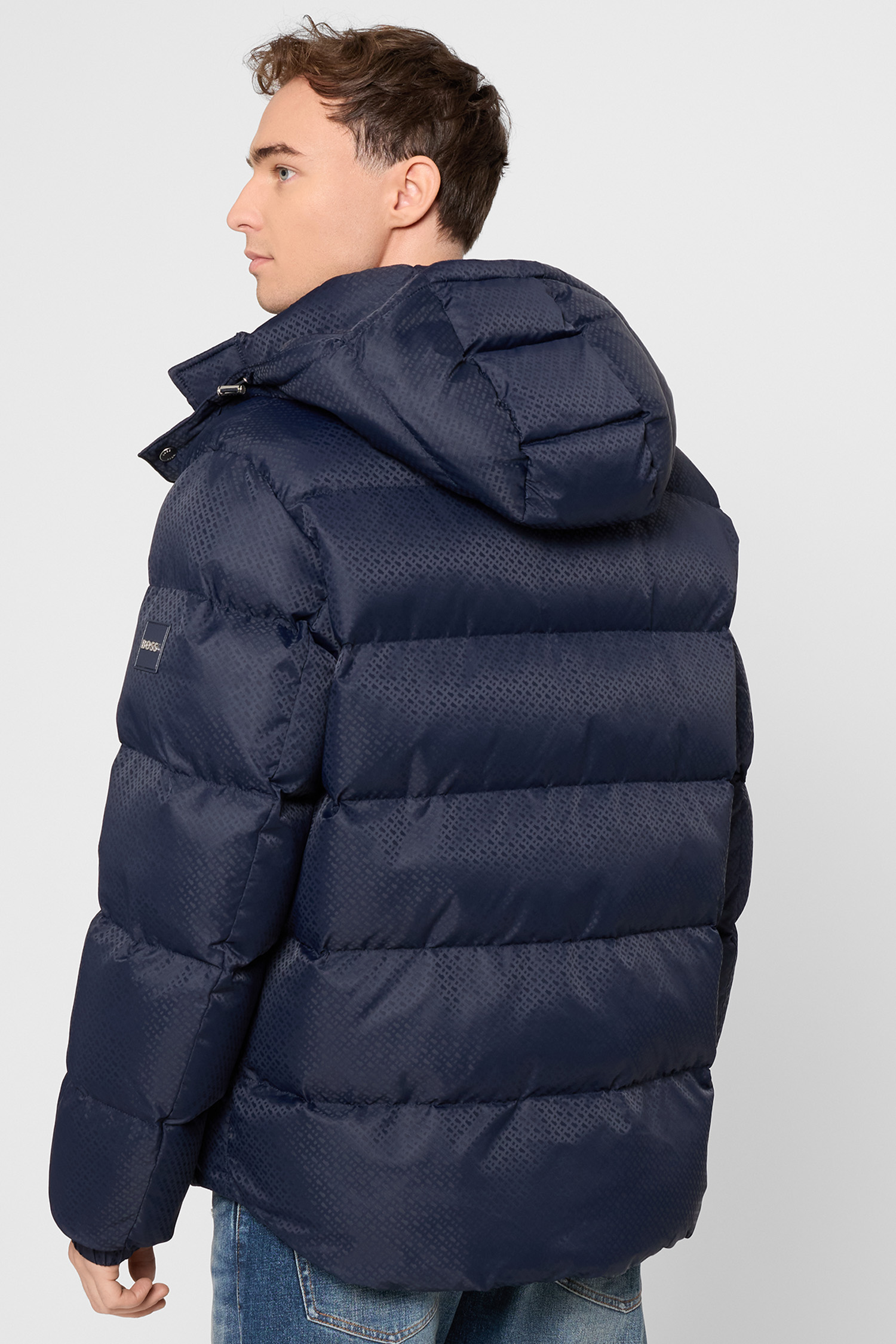 Чоловіча темно-синя куртка BOSS 50548727;404
