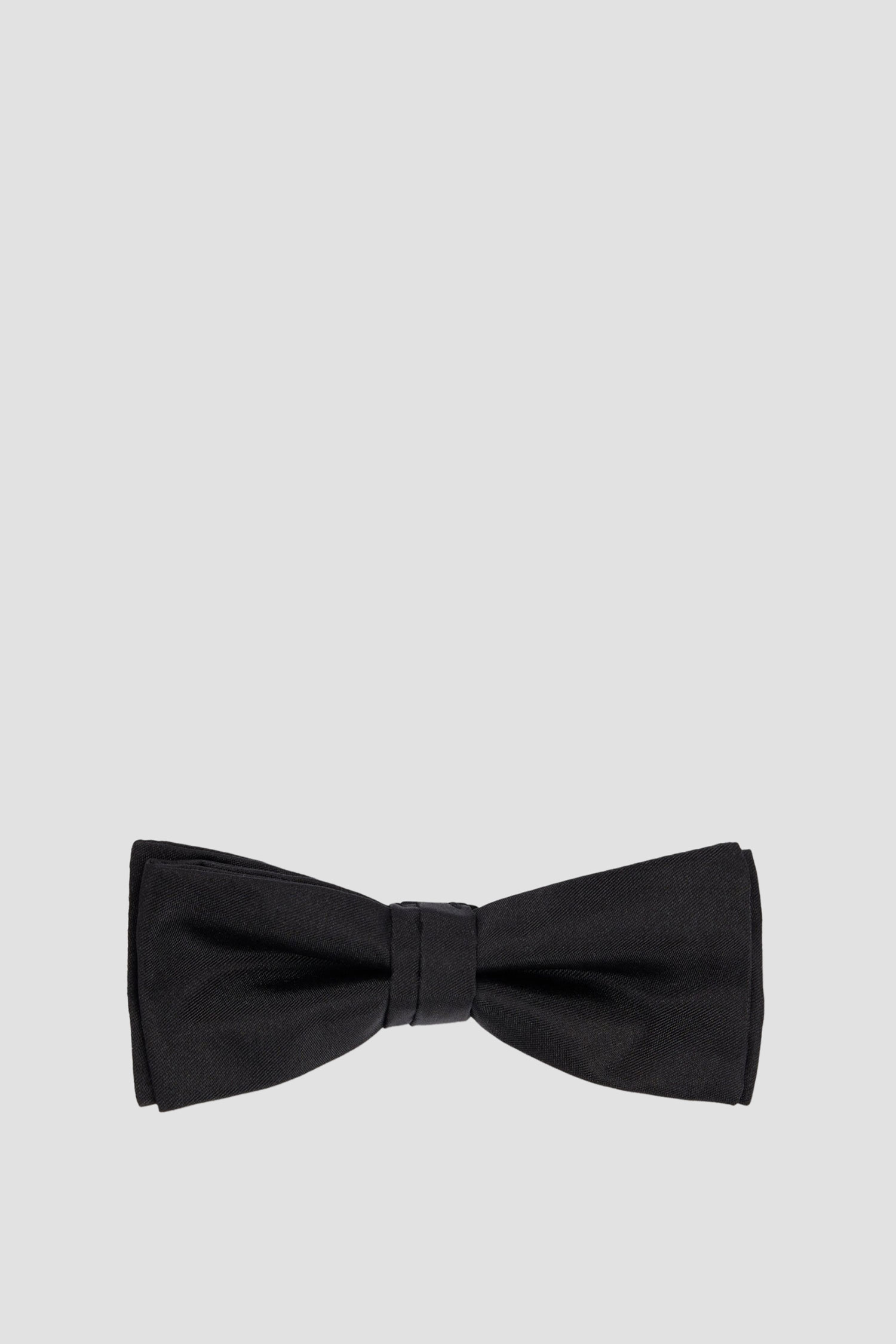 Мужская черная шелковая бабочка BOSS 50480291;001