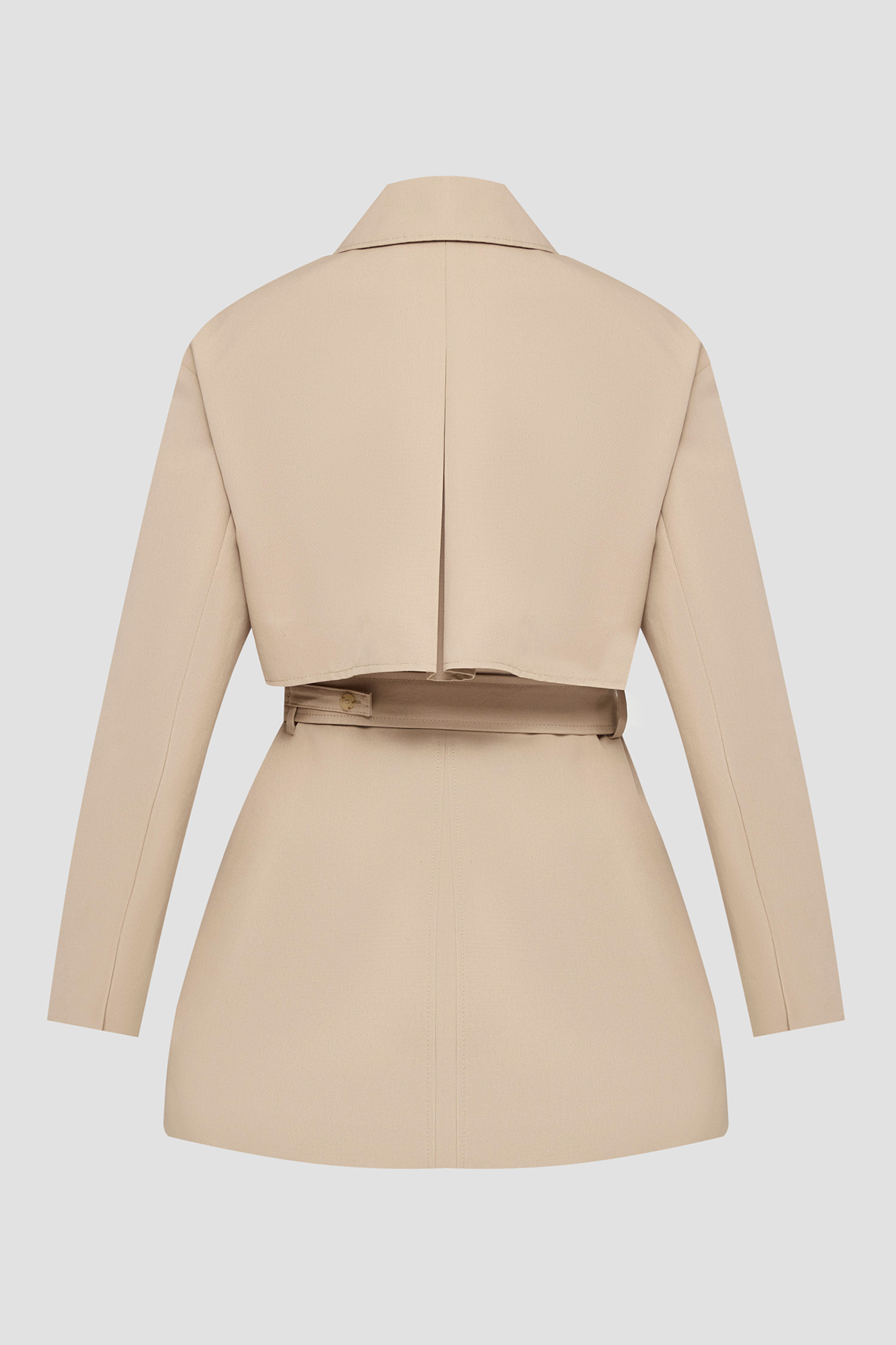 Жіночий бежевий плащ BOSS 50553185;275