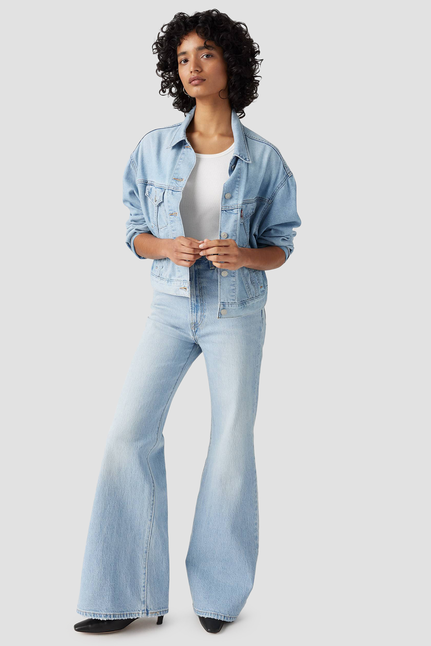 Жіночі блакитні джинси Ribcage Levi’s® A7503;0021