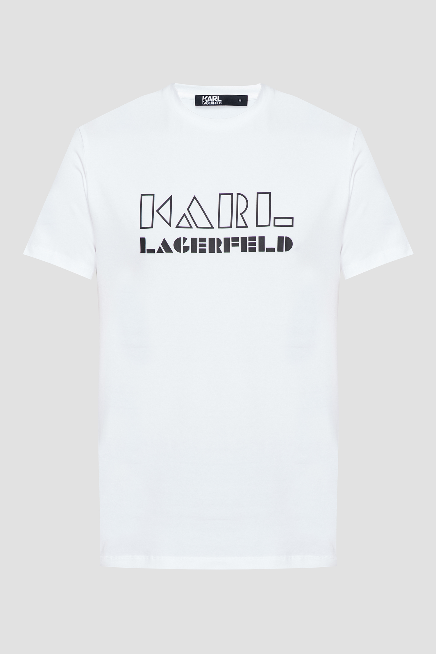 Мужская белая футболка Karl Lagerfeld 533221.755060;19