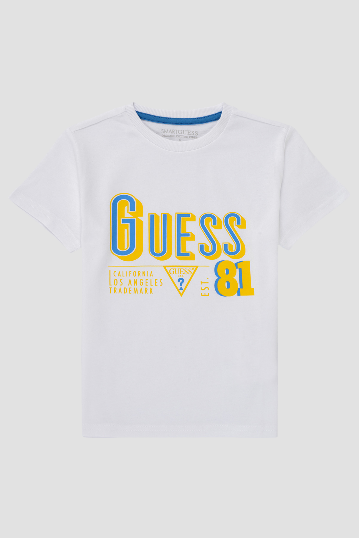 Детская белая футболка Guеss Kids N2GI07.K8HM0;G011