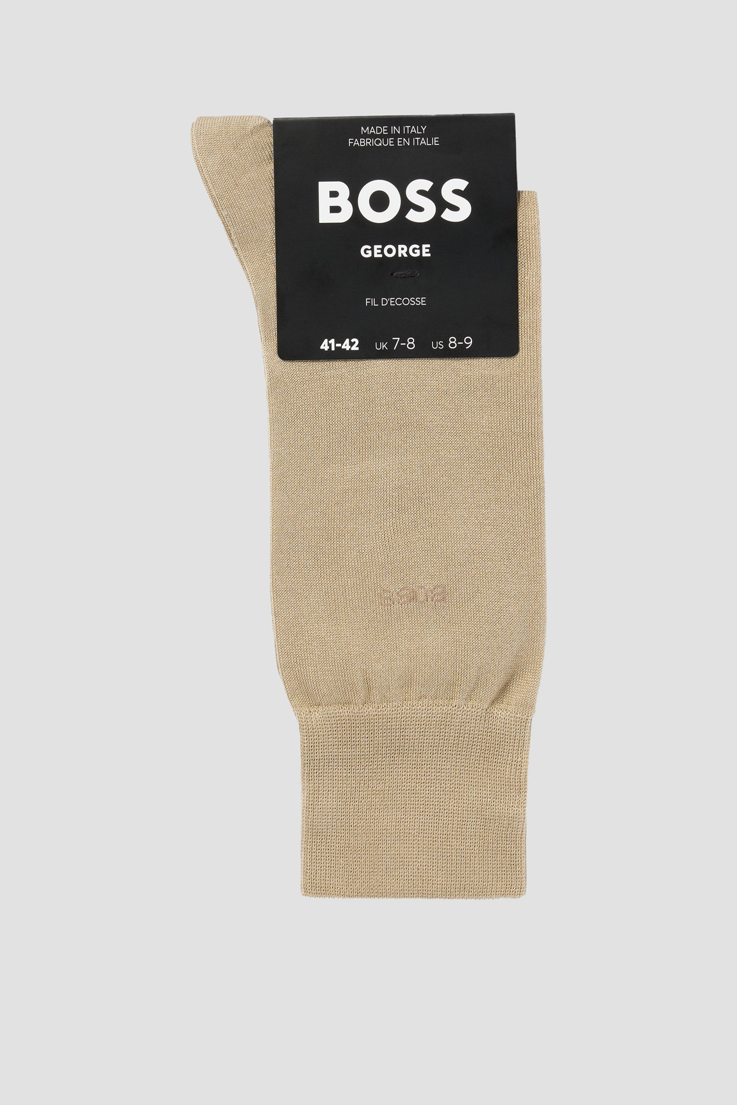 Чоловічі бежеві шкарпетки BOSS 50469837;261