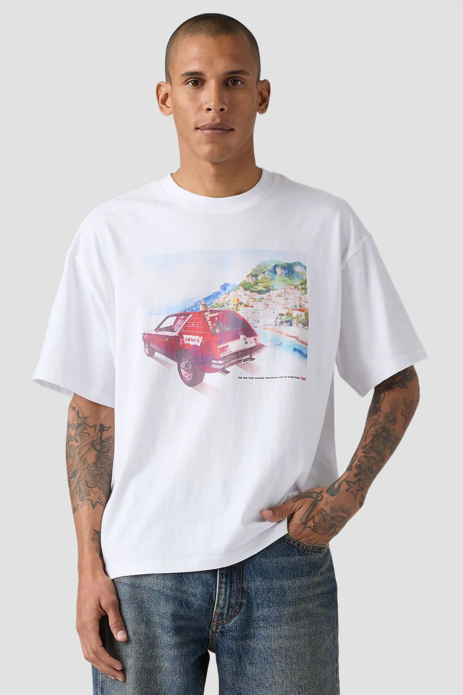 Чоловіча біла футболка Levi’s® 004H0;0020