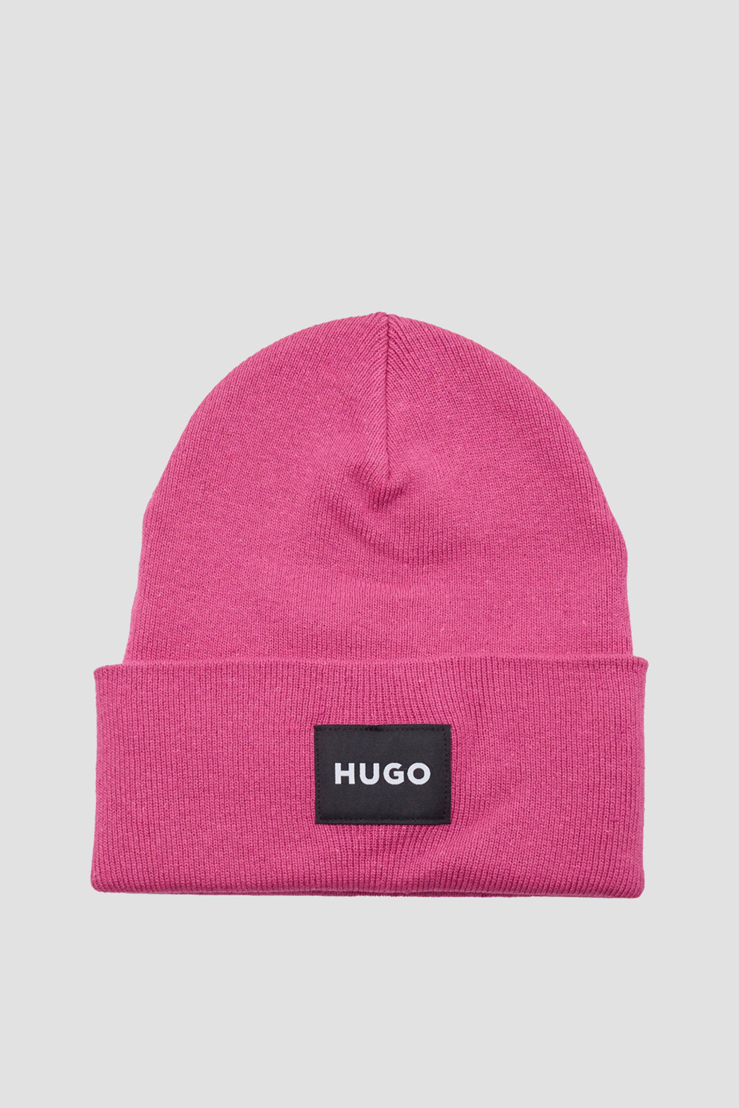 Женская розовая шапка HUGO 50502614;663