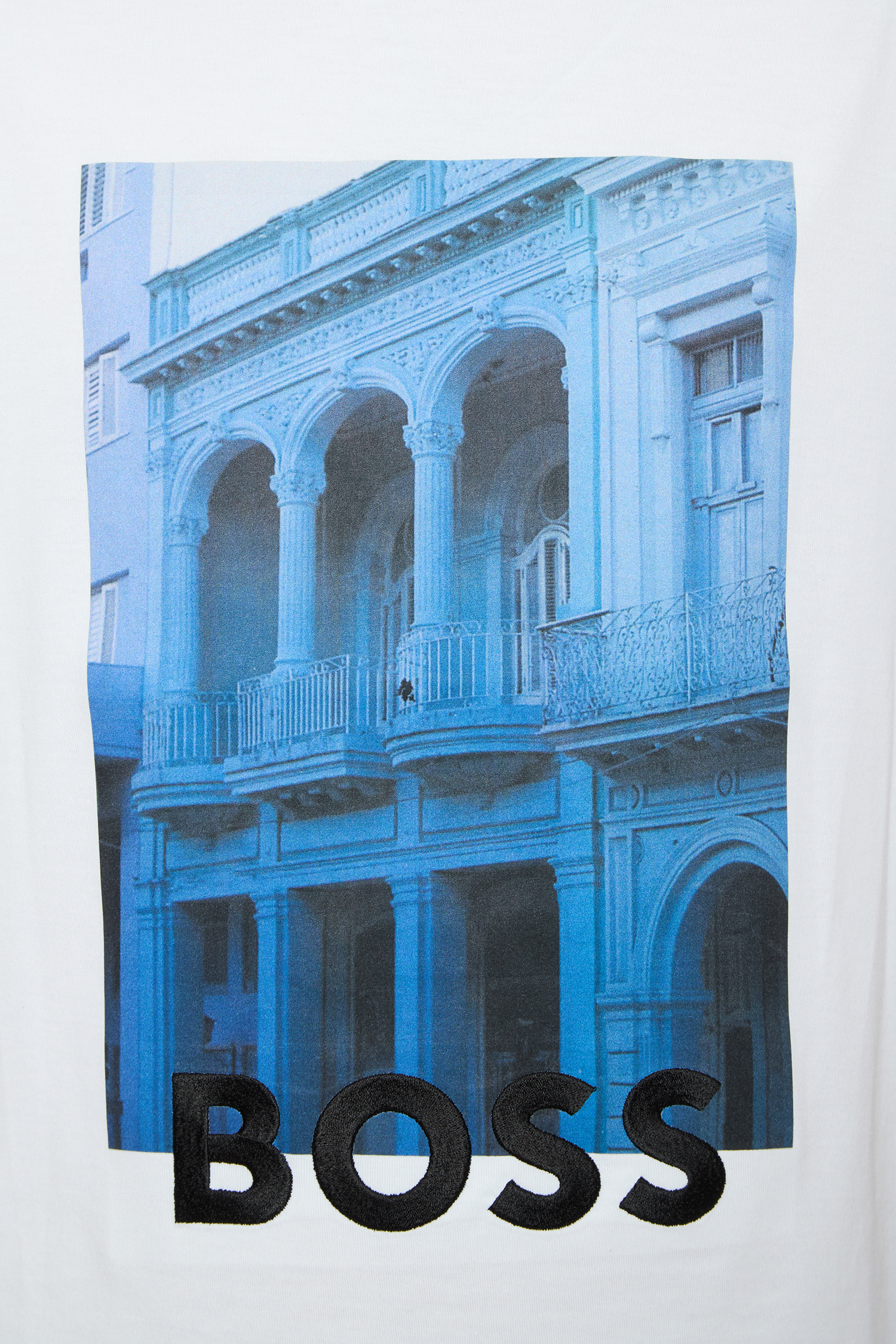 Чоловіча біла футболка BOSS 50536460;101