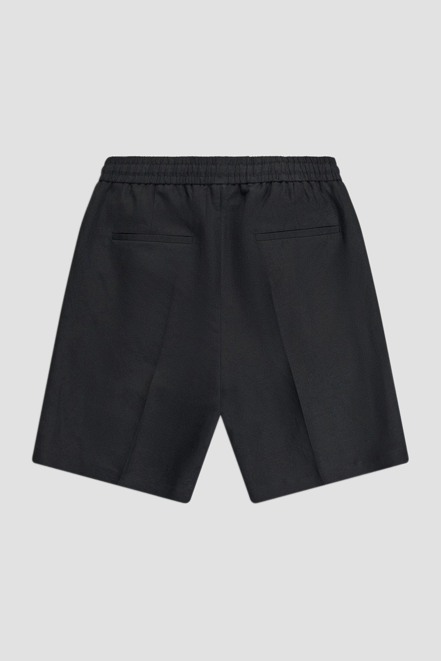 Мужские черные льняные шорты Antony Morato MMSH00230.FA900135;9000