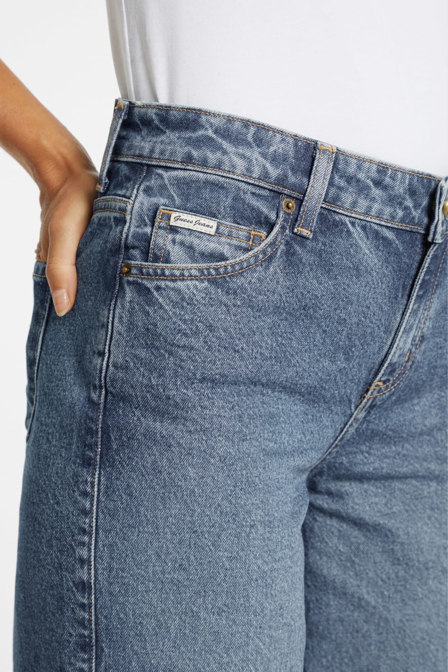 Женские синие джинсы Guess Jeans W4BA0Y.D5CC4;GJUS