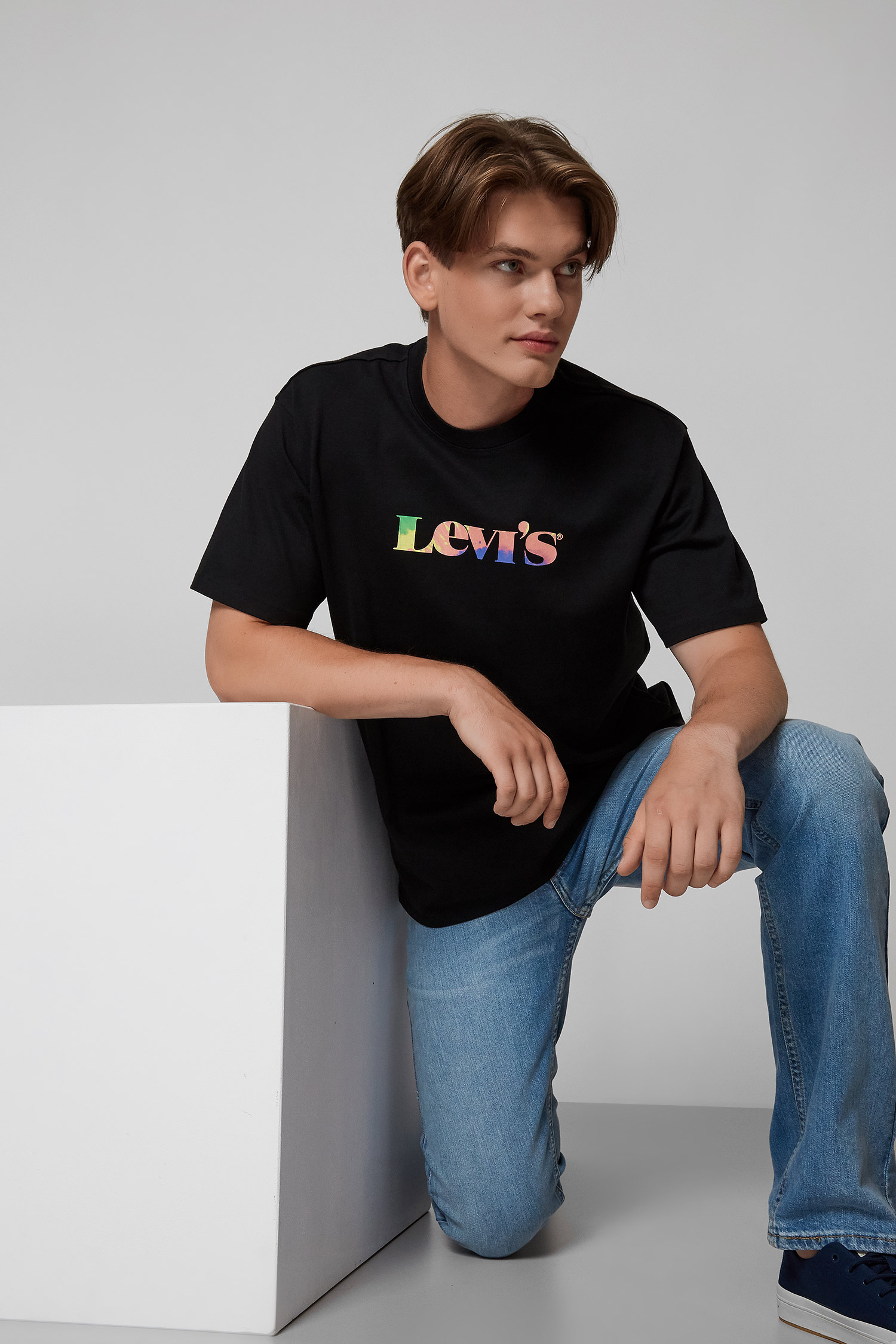 Черная футболка для парней Levi’s® 87373;0015