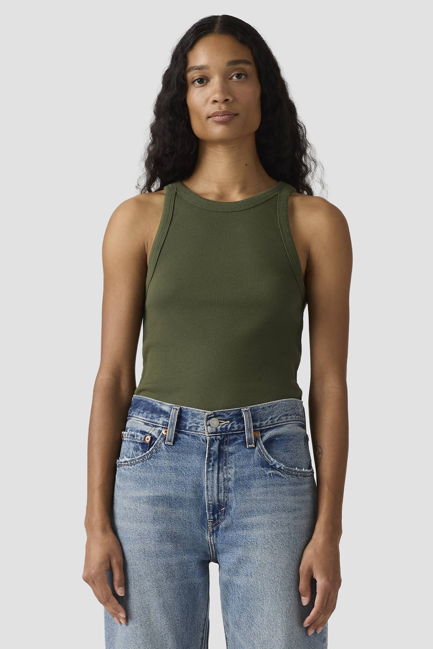 Жіноча зелена майка Levi’s® A3381;0034
