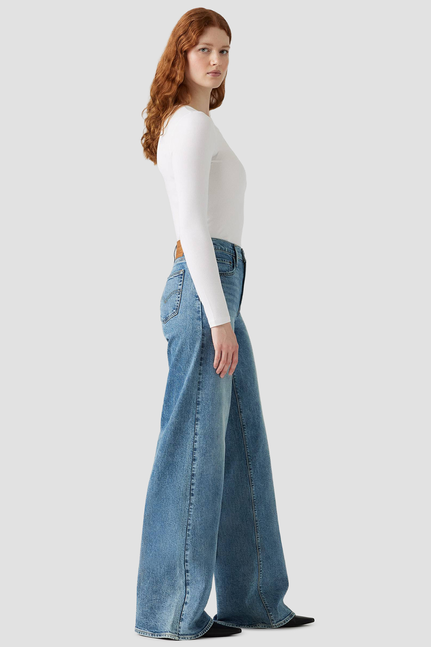 Женские голубые джинсы 728™ Levi’s® 0039B;0002