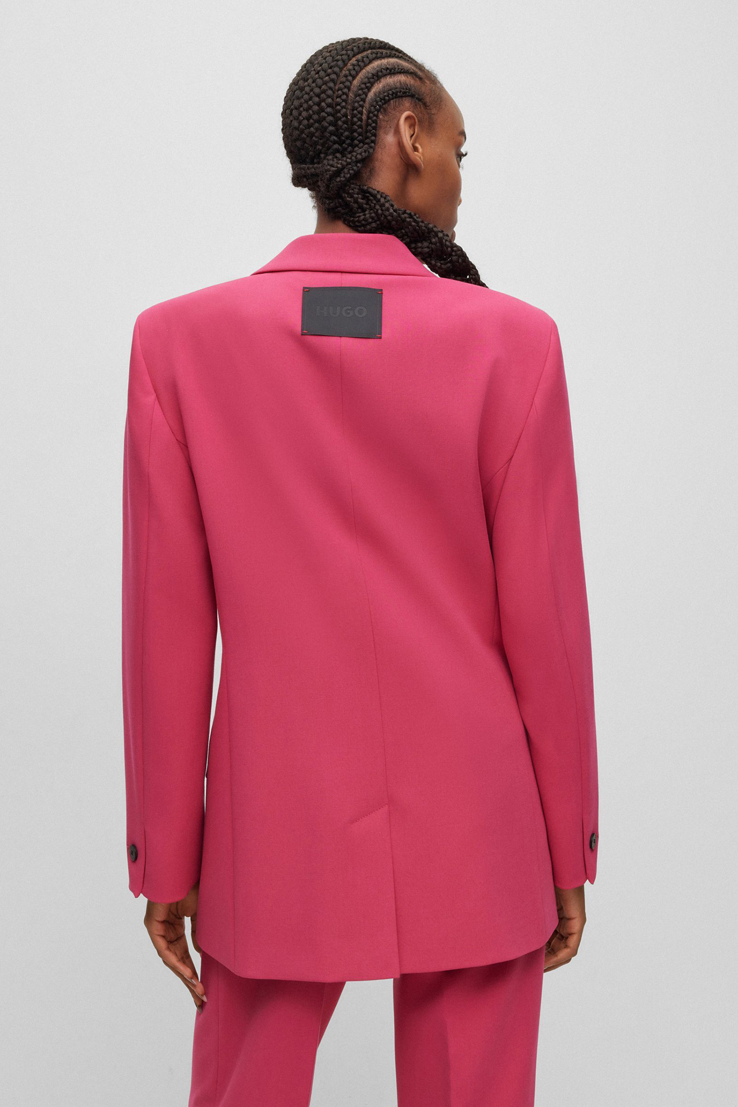 Жіночий рожевий жакет HUGO 50489236;663