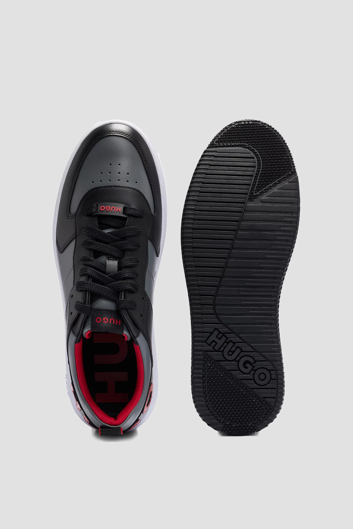 Мужские кожаные кроссовки HUGO 50498484;066