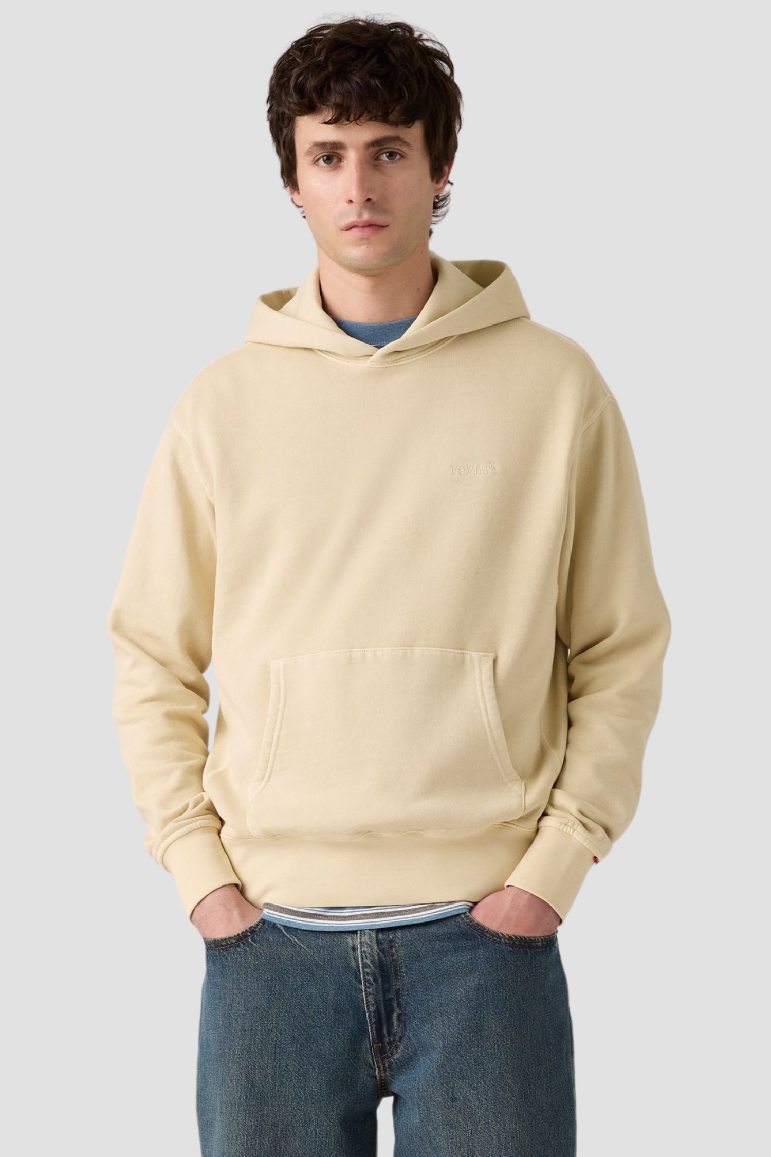 Мужское бежевое худи Levi’s® A8435;0034
