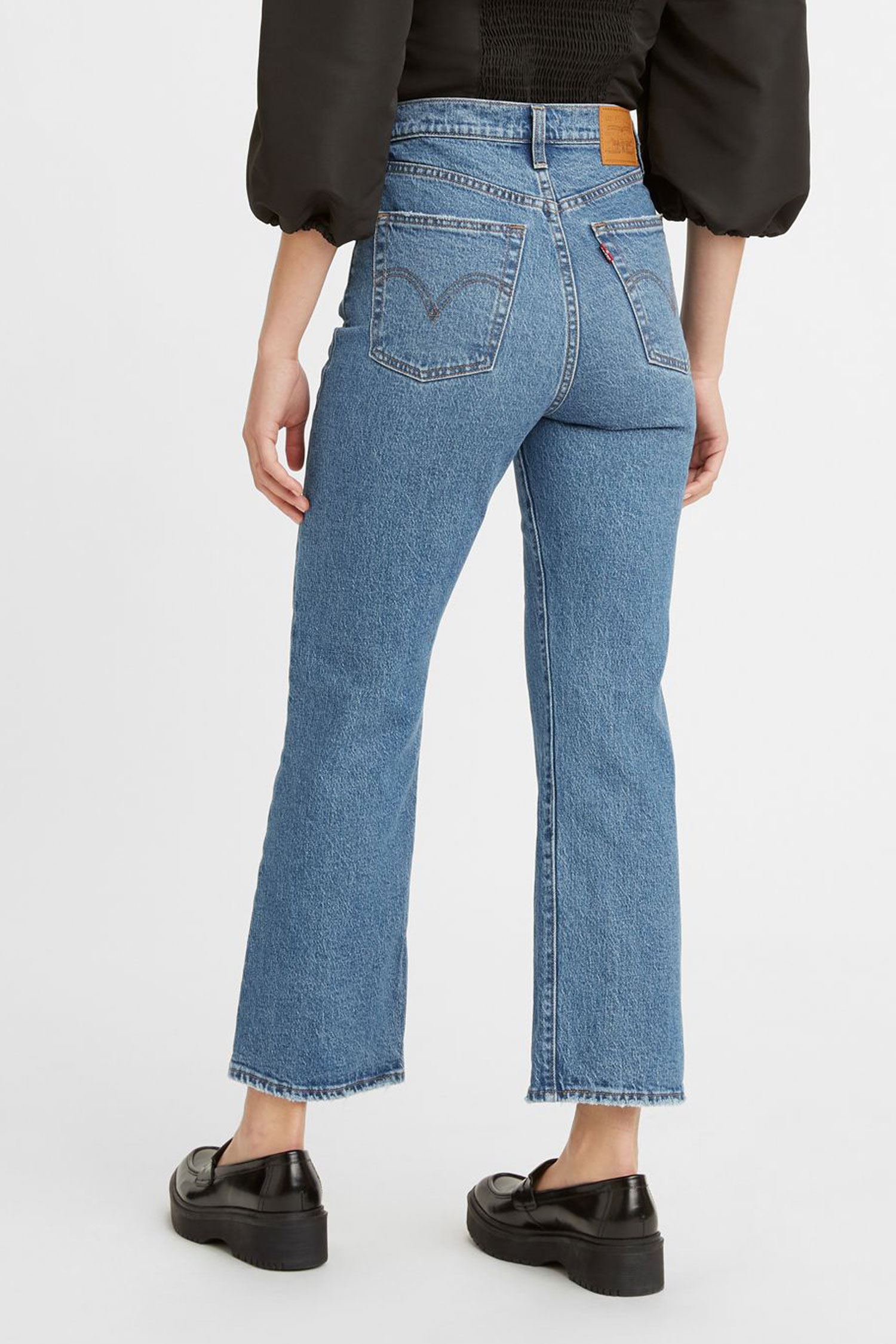 Жіночі сині джинси Ribcage Cropped Bootcut Levi’s® A1967;0001