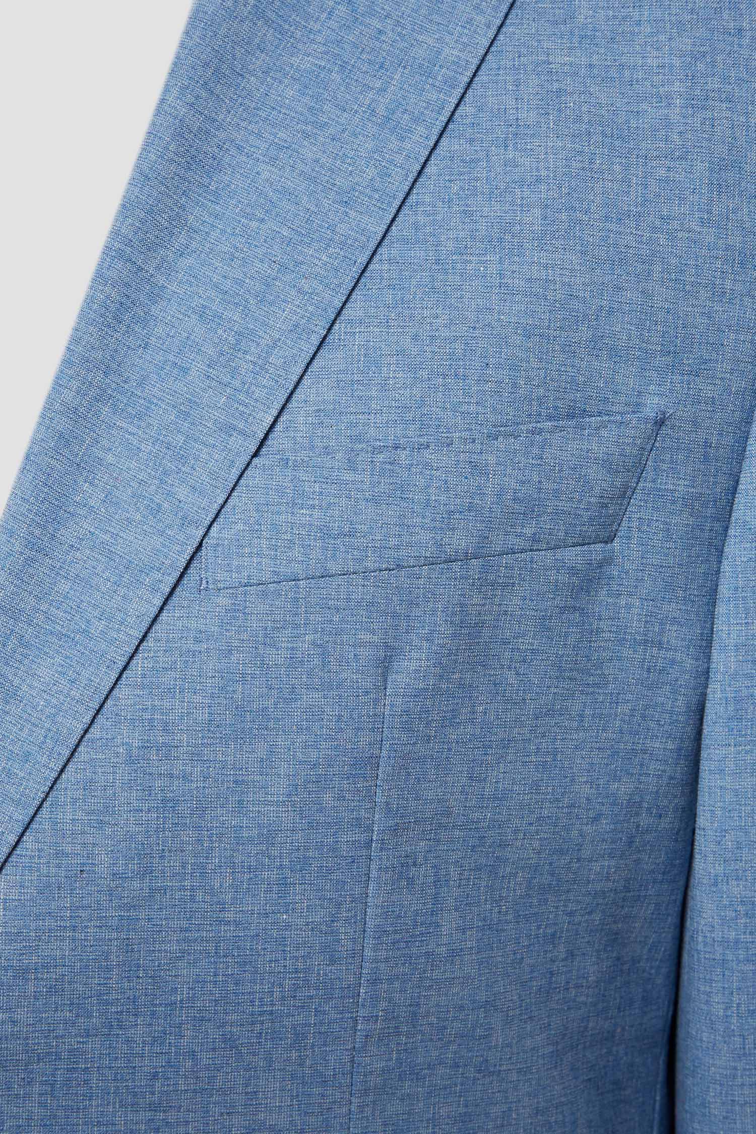 Мужской голубой костюм (пиджак, брюки) BOSS 50514682;450