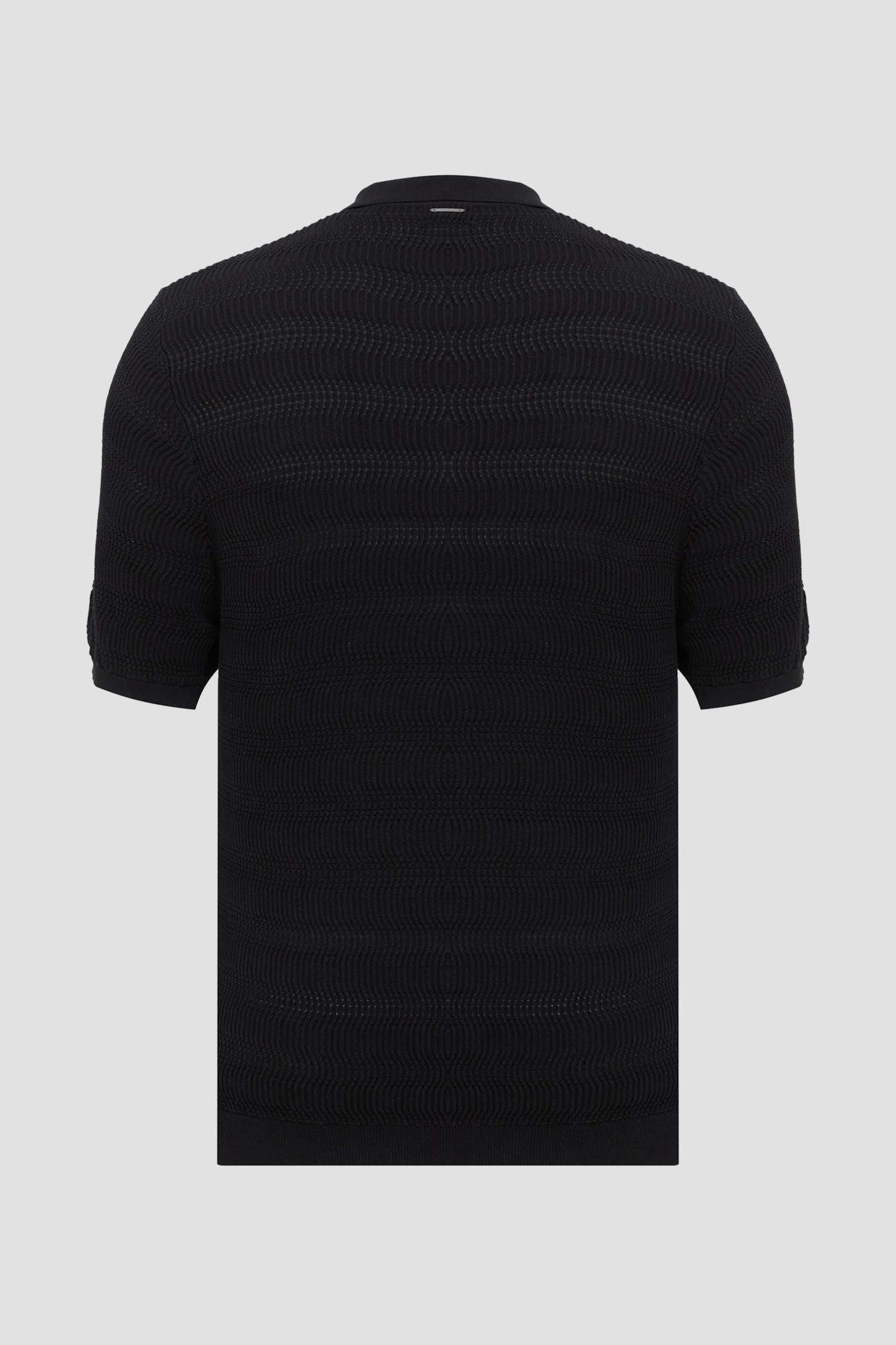 Чоловіче чорне поло Antony Morato MMSW01579.YA100071;9000