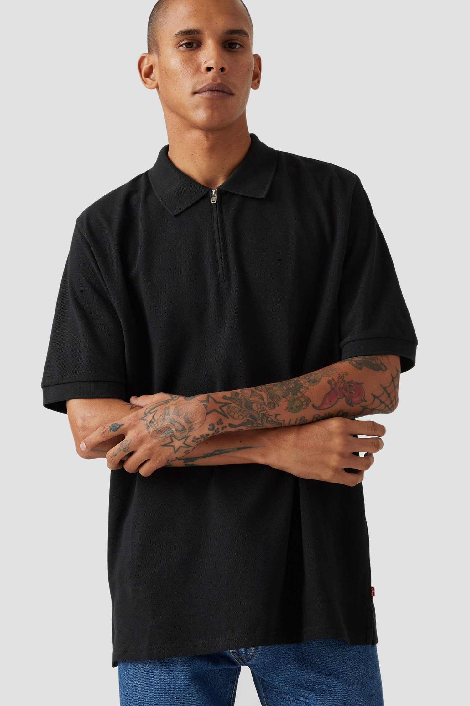 Чоловіче чорне поло Levi’s® 001EF;0001
