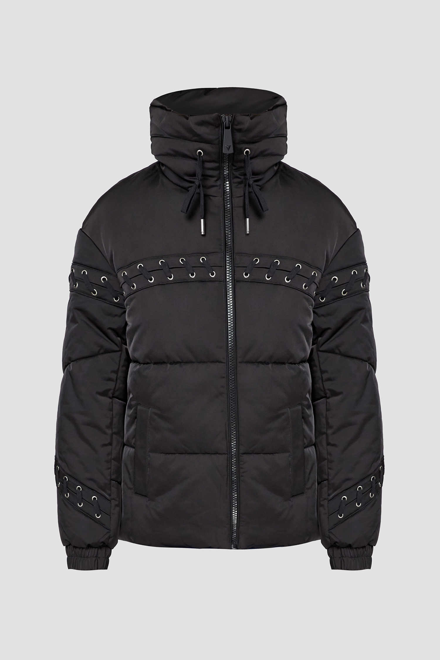 Жіноча чорна куртка Guess W1BL16.WE4G0;JBLK