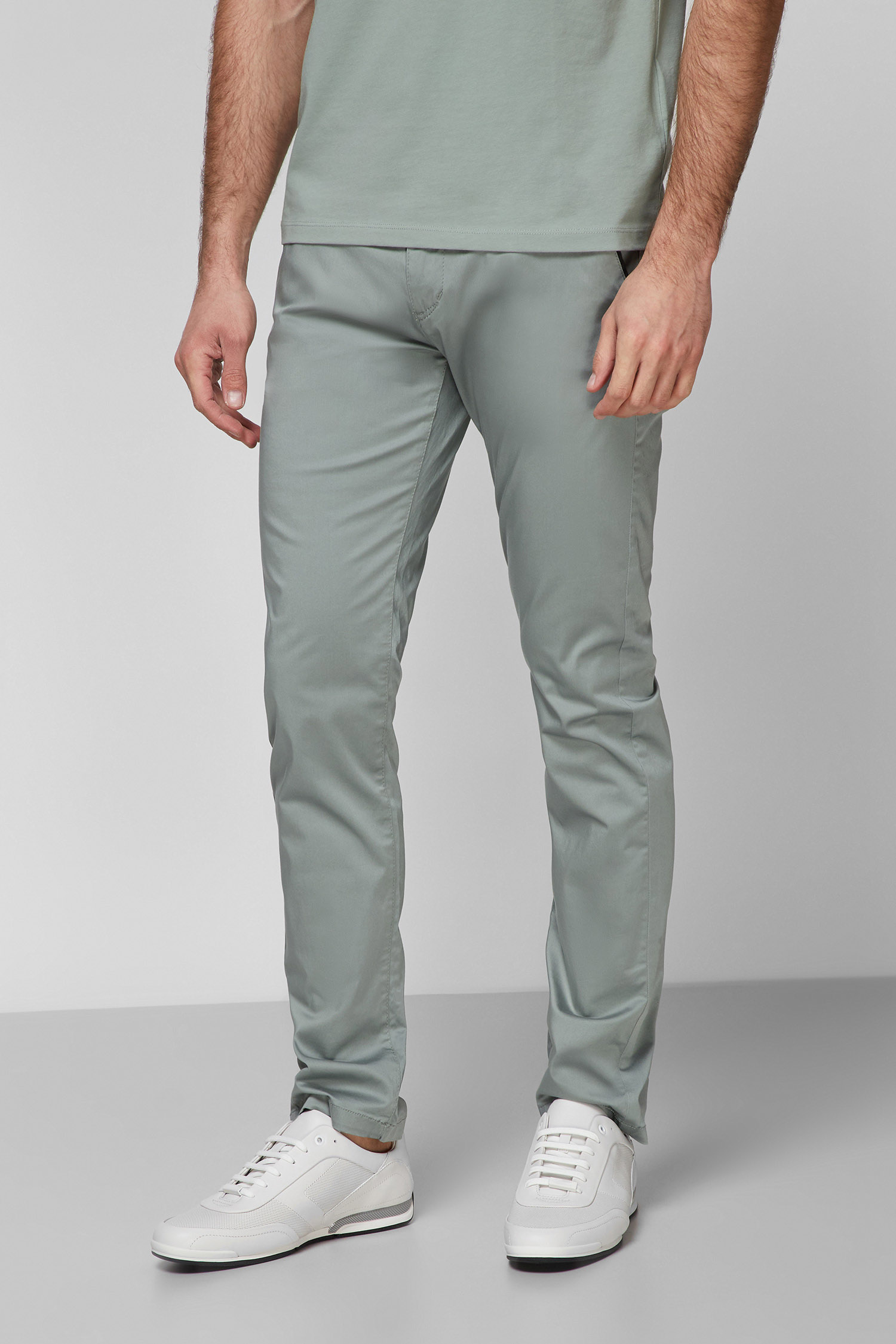 Мужские мятные чиносы Karl Lagerfeld 511801.255836;510