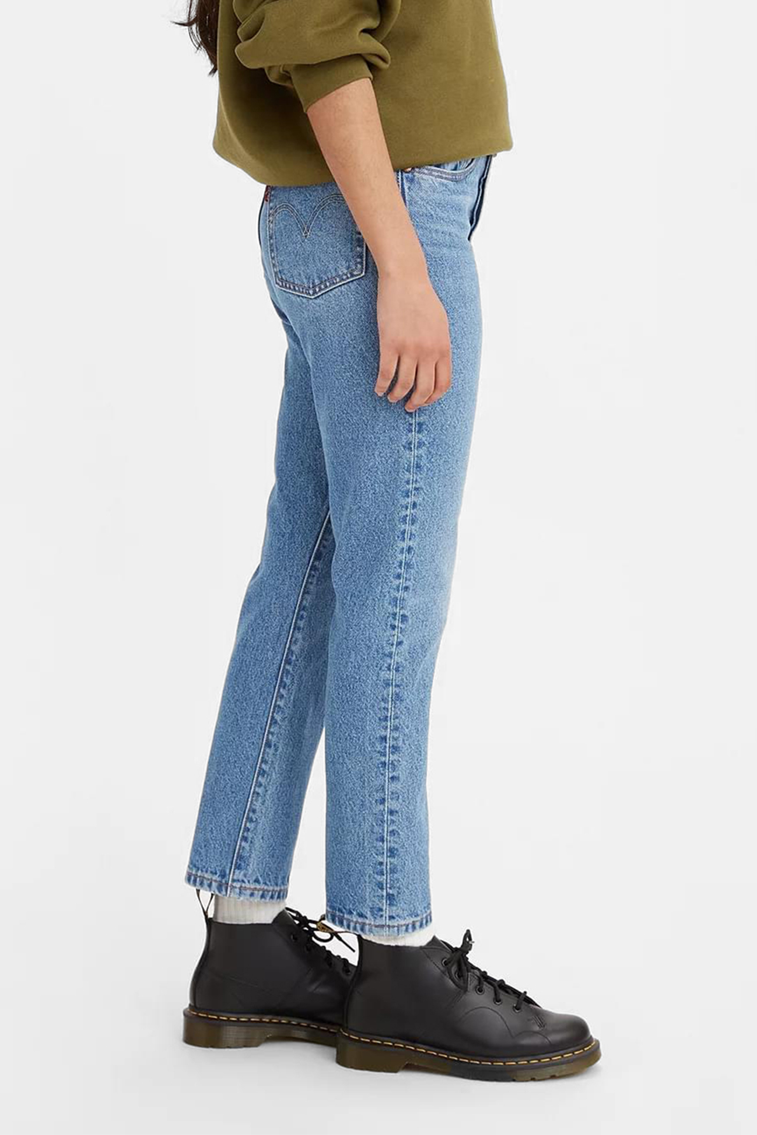 Жіночі блакитні джинси 501® Straight Crop Levi’s® 36200;0236