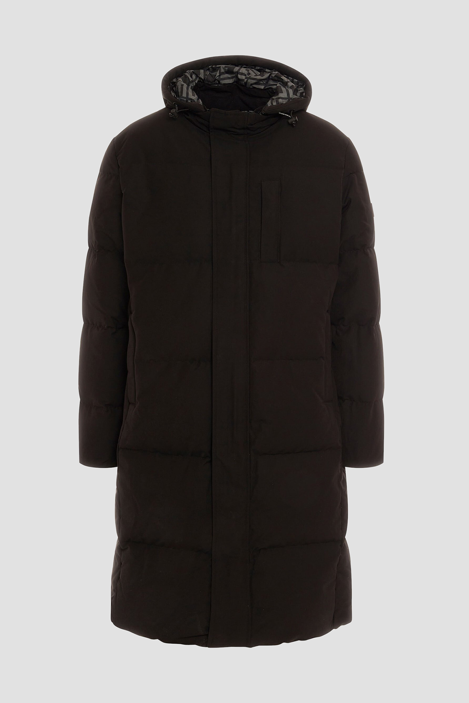 Чоловічий чорний пуховик Guess M2BL47.WEZL2;JBLK