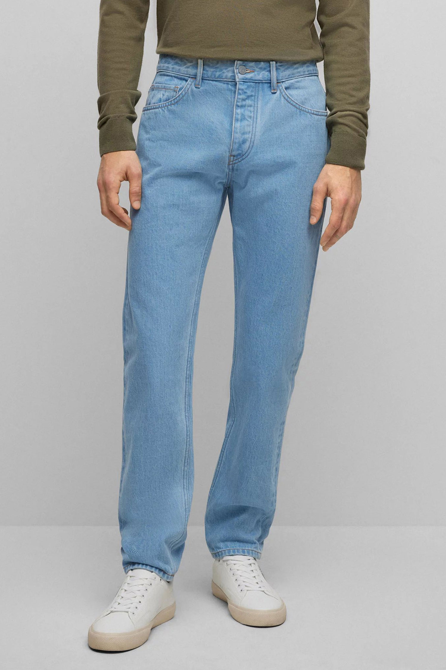 Чоловічі блакитні джинси BOSS 50490850;459