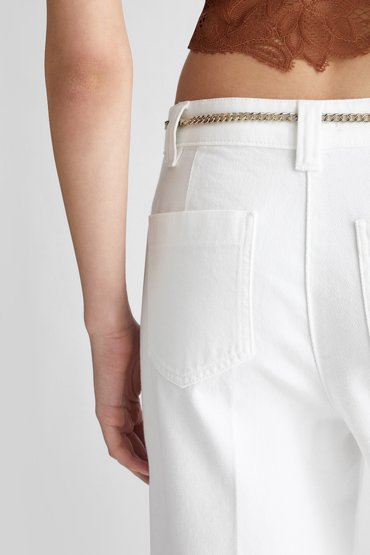 Женские белые брюки Liu Jo CA4368.T4264;X0256