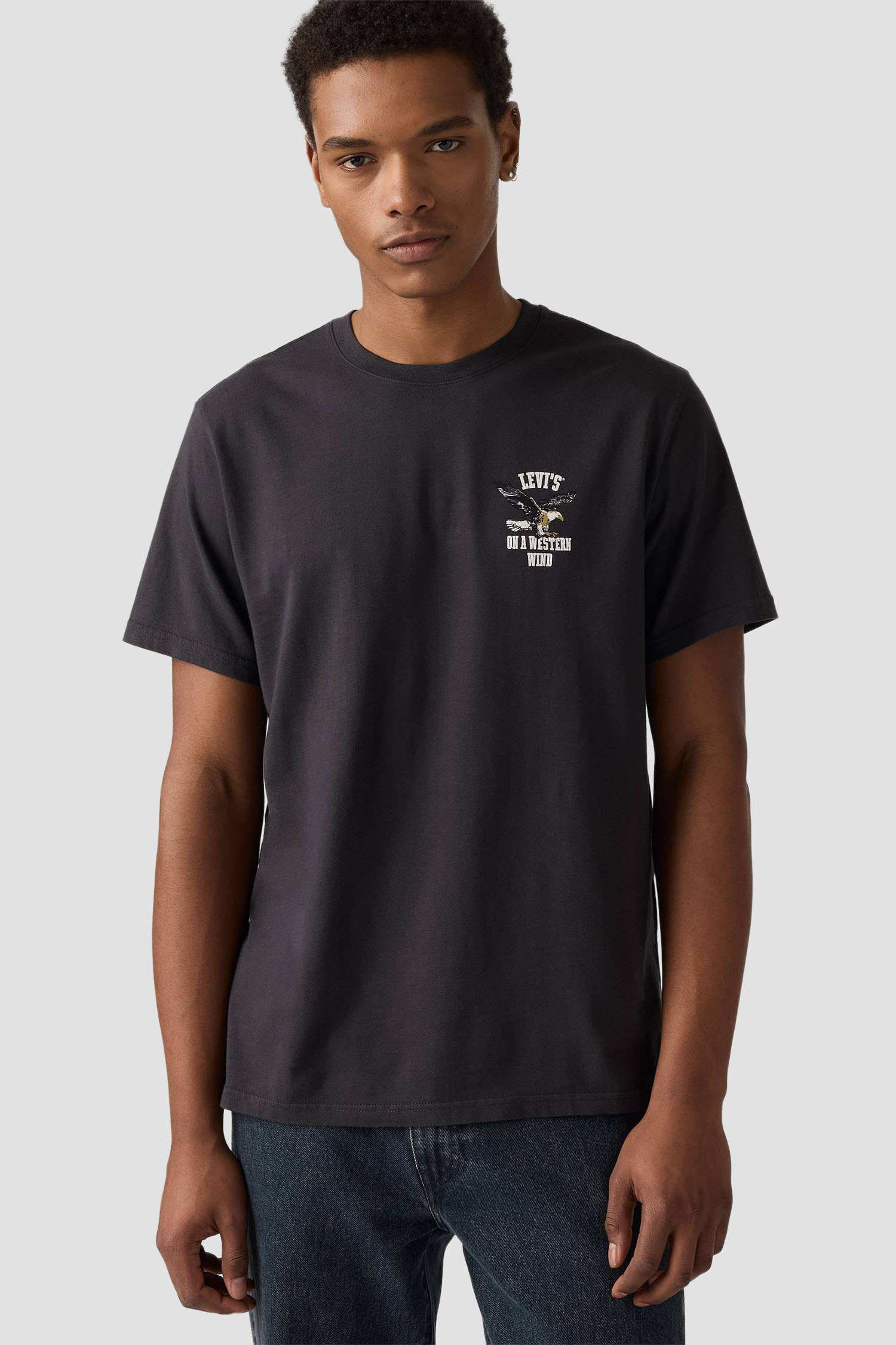 Мужская черная футболка Levi’s® 16143;2050