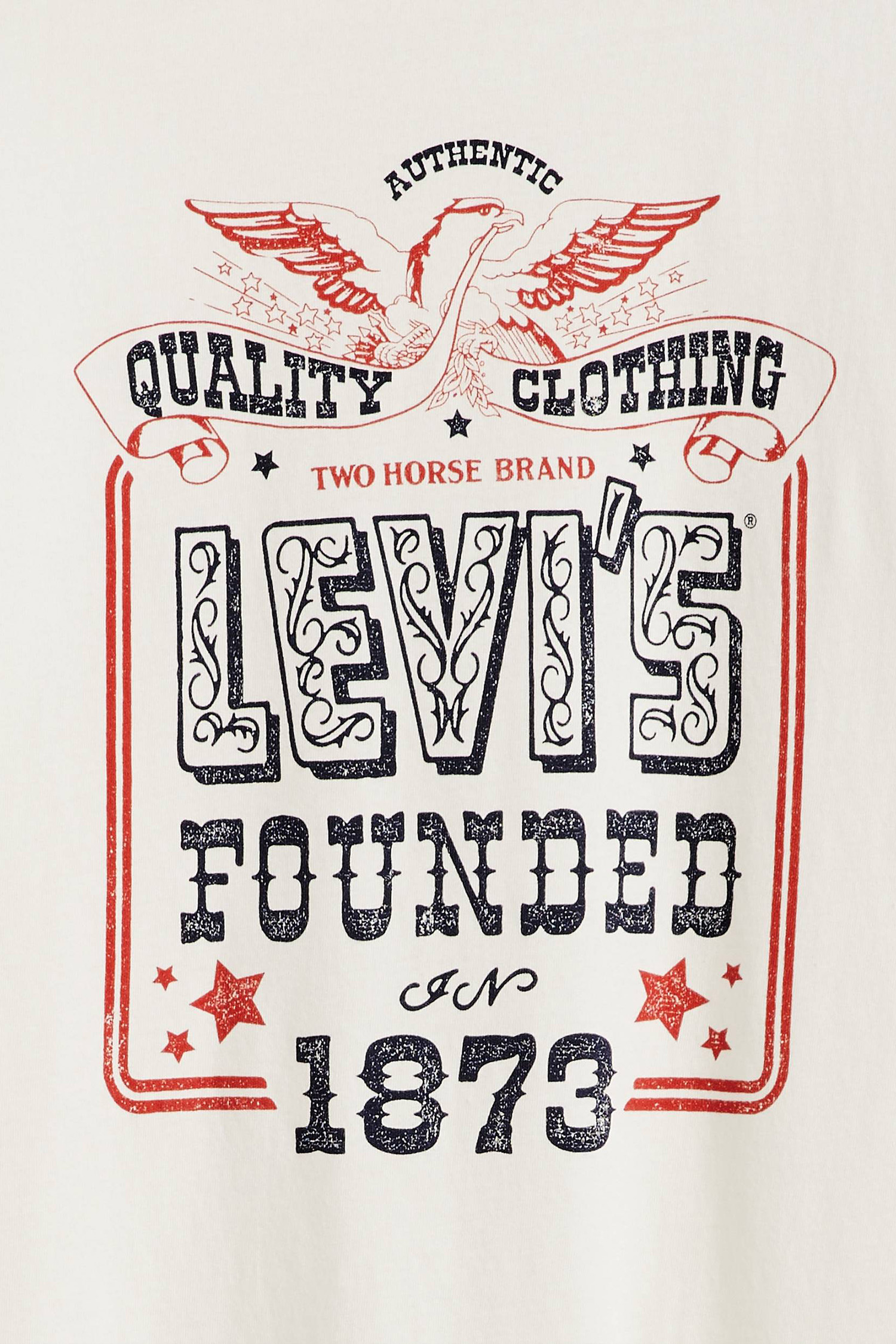 Женская белая футболка Levi’s® A8802;0041