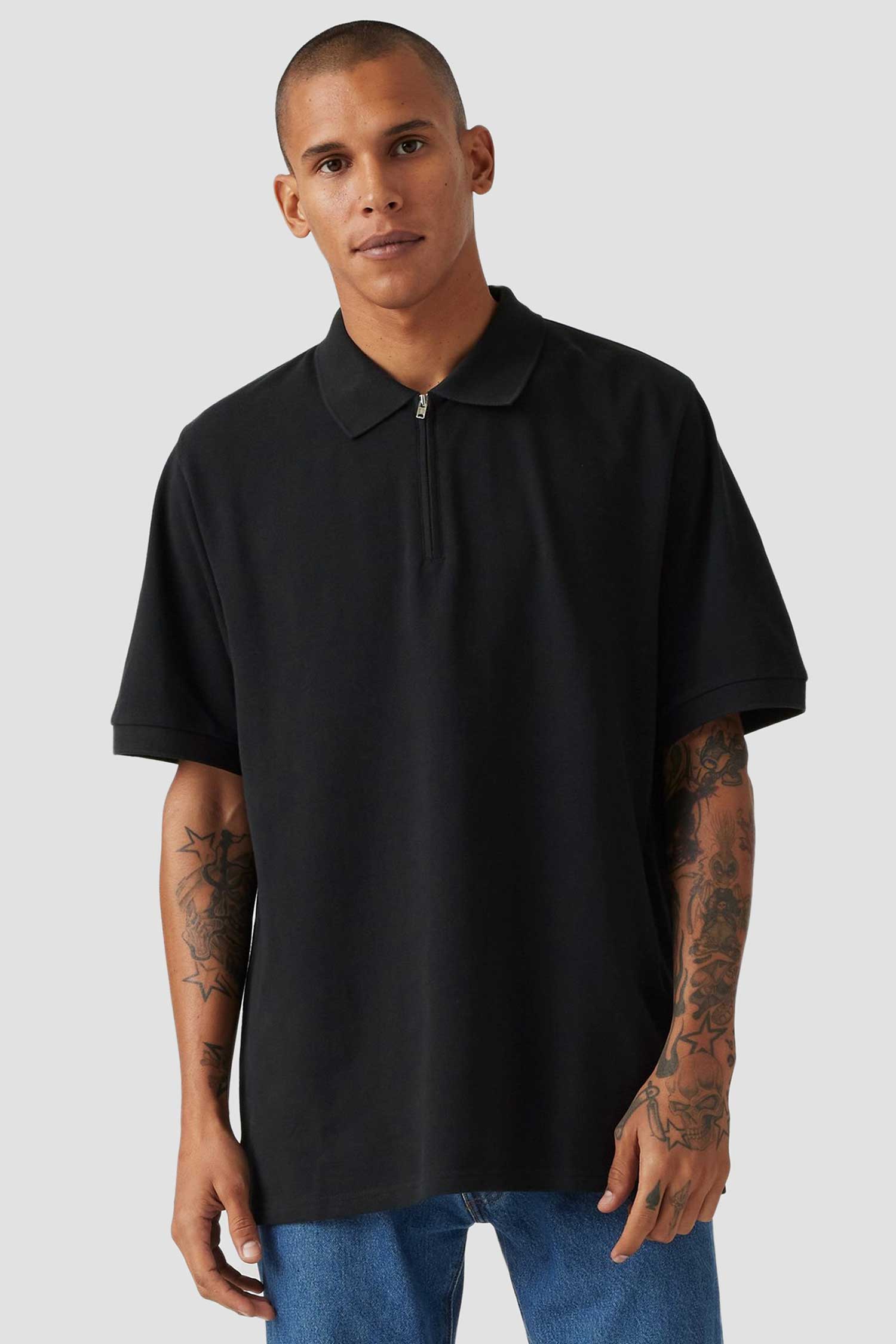 Мужское черное поло Levi’s® 001EF;0001