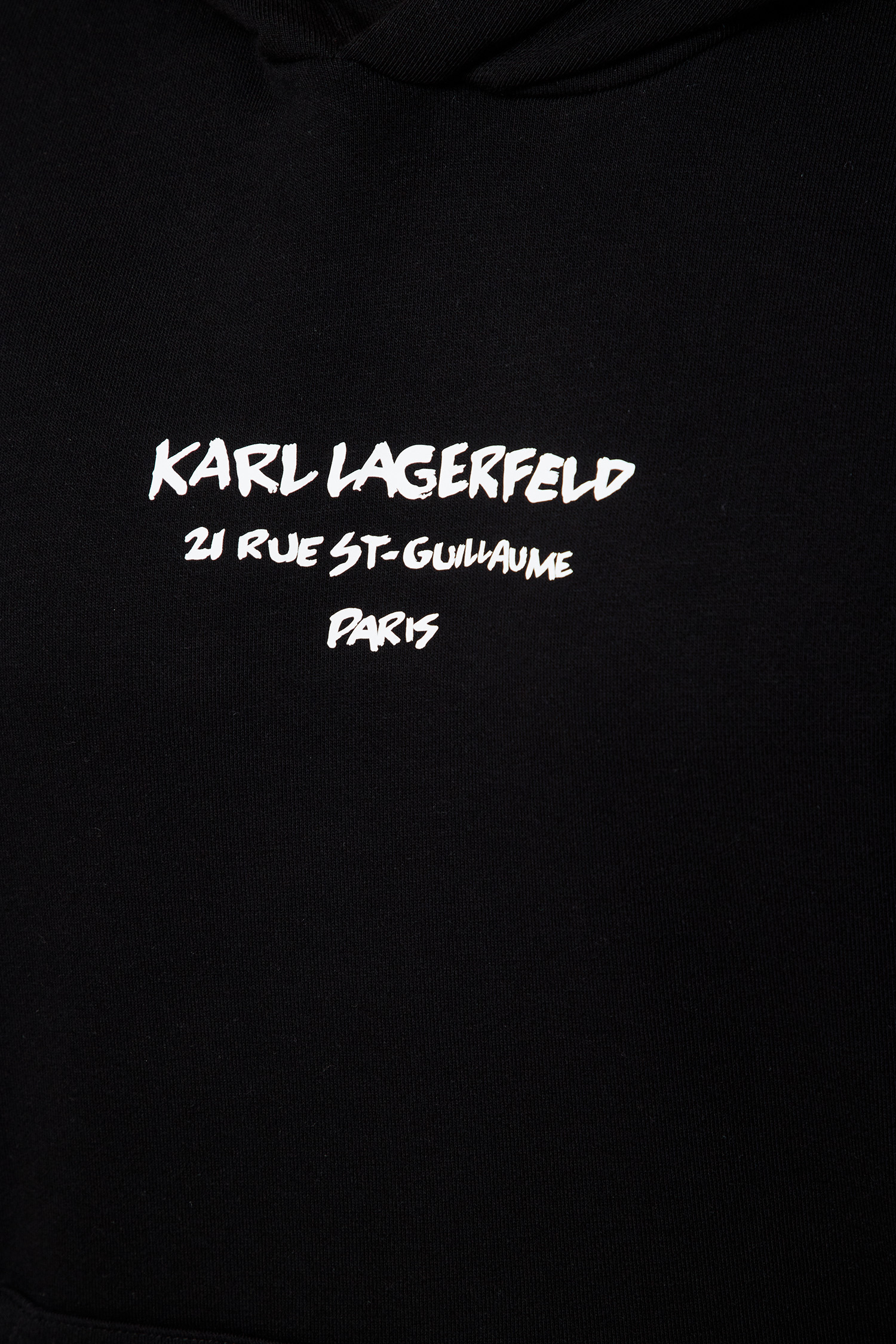 Мужское черное худи Karl Lagerfeld 533910.705411;991
